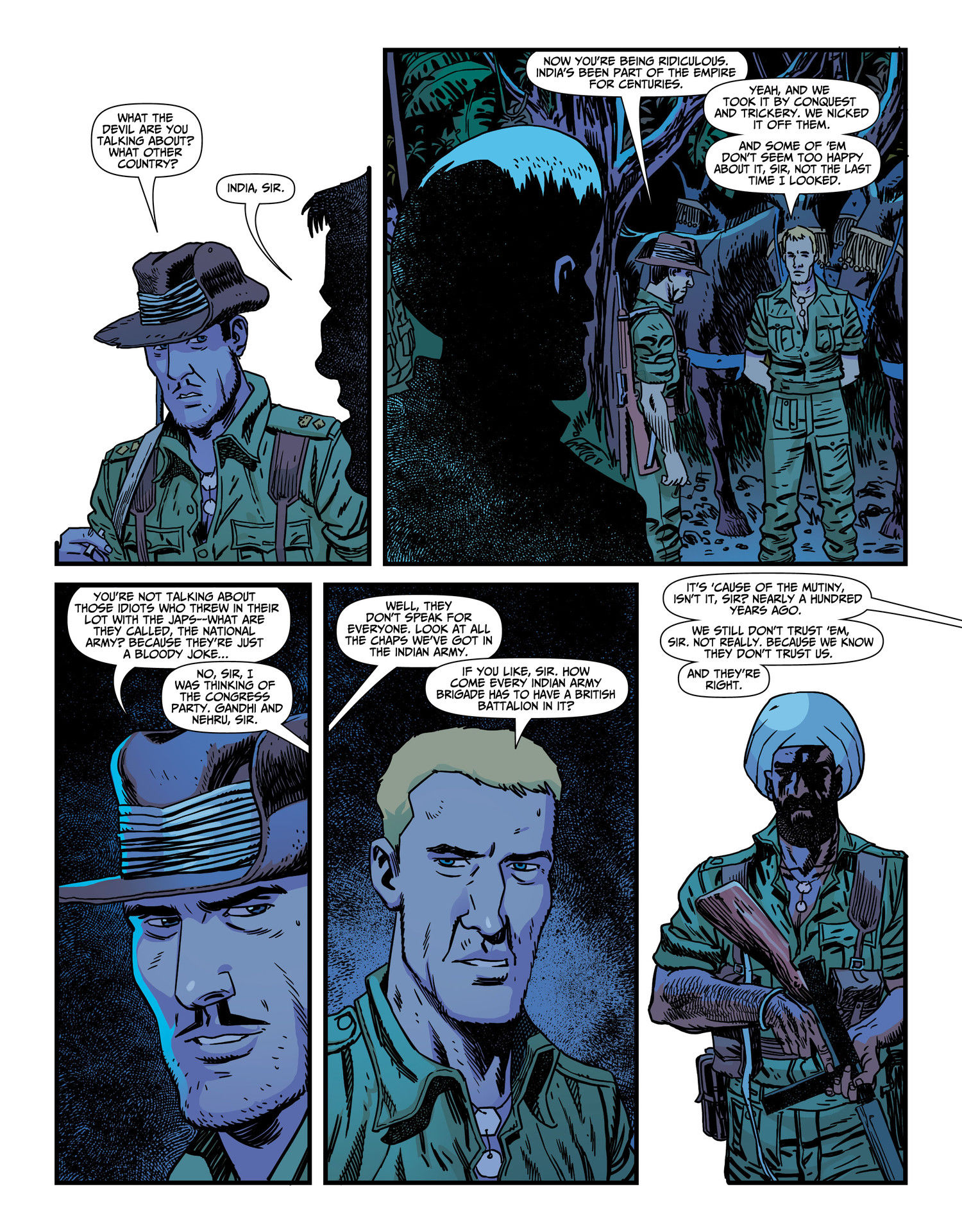 Read online Lion and the Eagle comic -  Issue #3 - 26