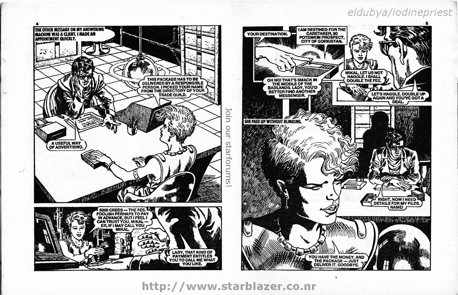 Read online Starblazer comic -  Issue #266 - 4