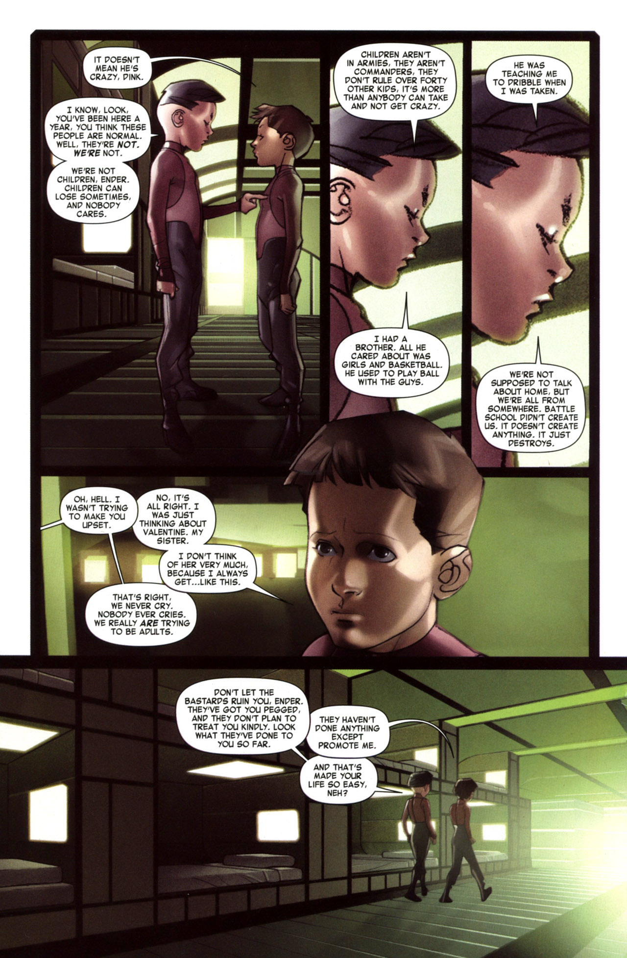 Read online Ender's Game: Battle School comic -  Issue #4 - 14