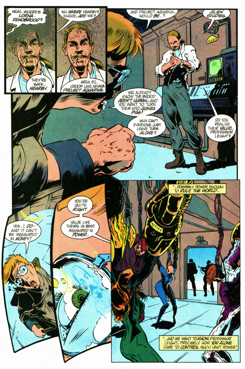 Read online Xenobrood comic -  Issue #5 - 13
