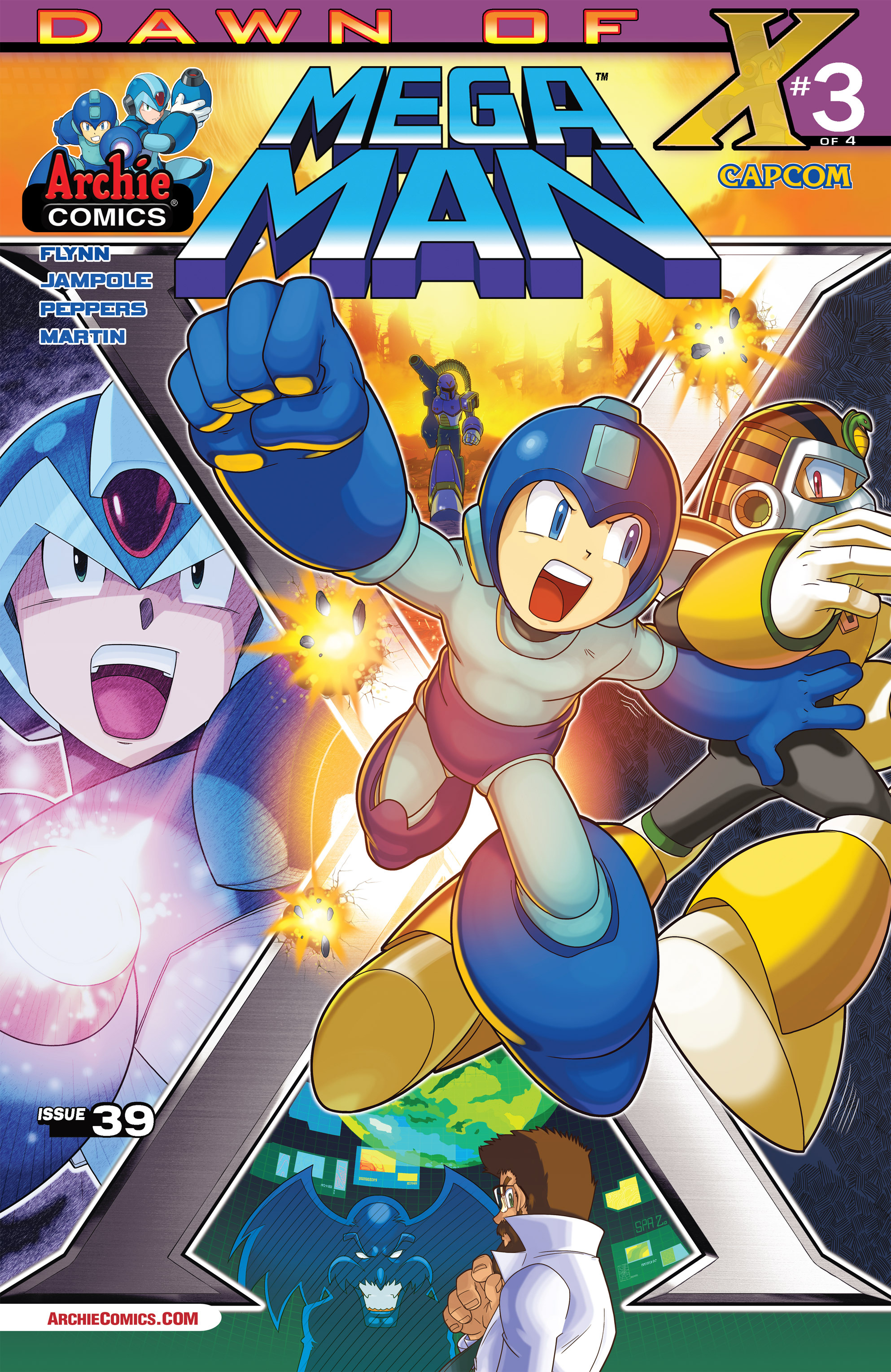 Read online Mega Man comic -  Issue #39 - 1