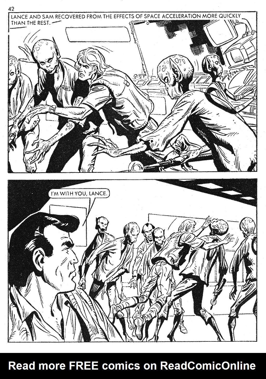 Read online Starblazer comic -  Issue #79 - 42