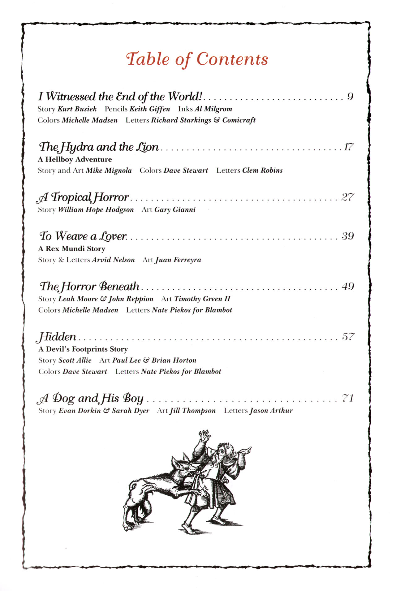 Read online The Dark Horse Book of Monsters comic -  Issue # TPB - 8