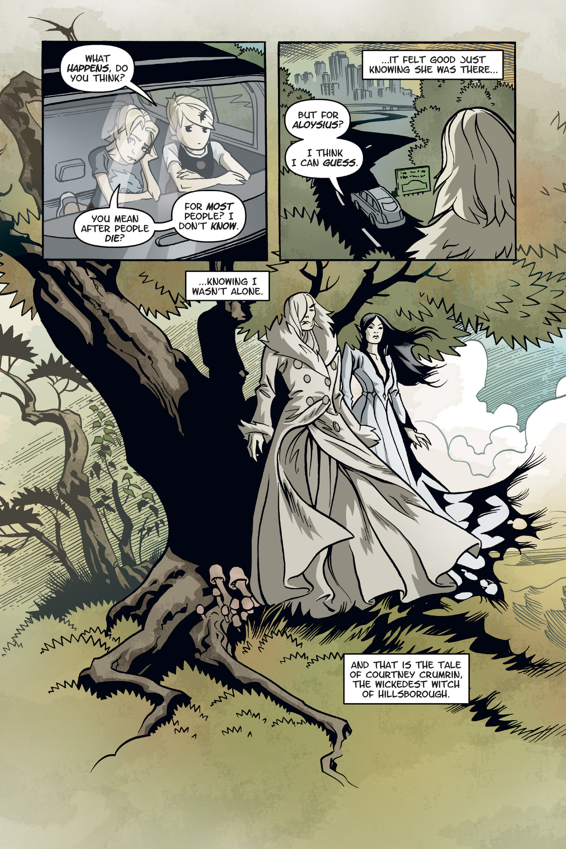 Read online Courtney Crumrin comic -  Issue # _TPB 6 - 135