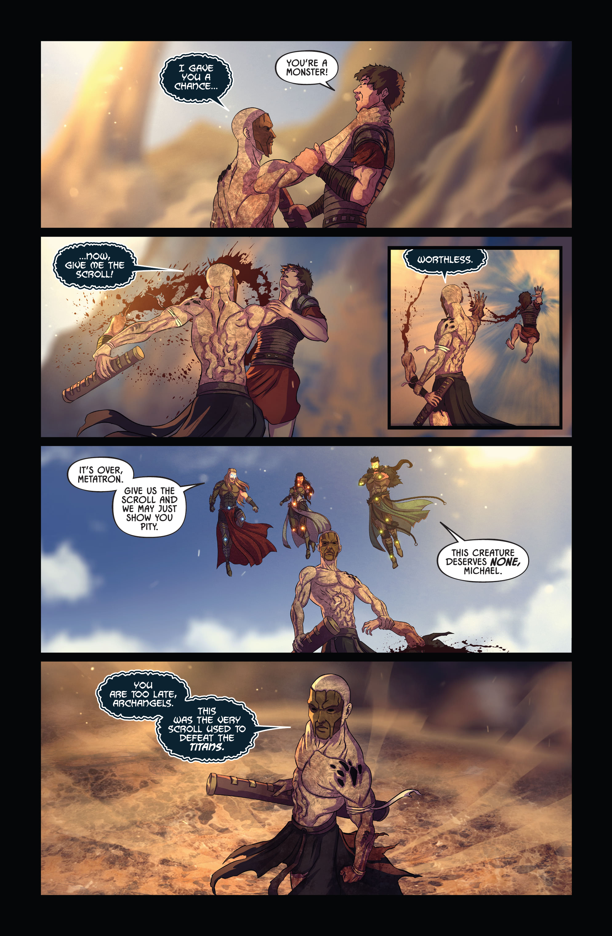 Read online Knights of the Golden Sun comic -  Issue #13 - 26