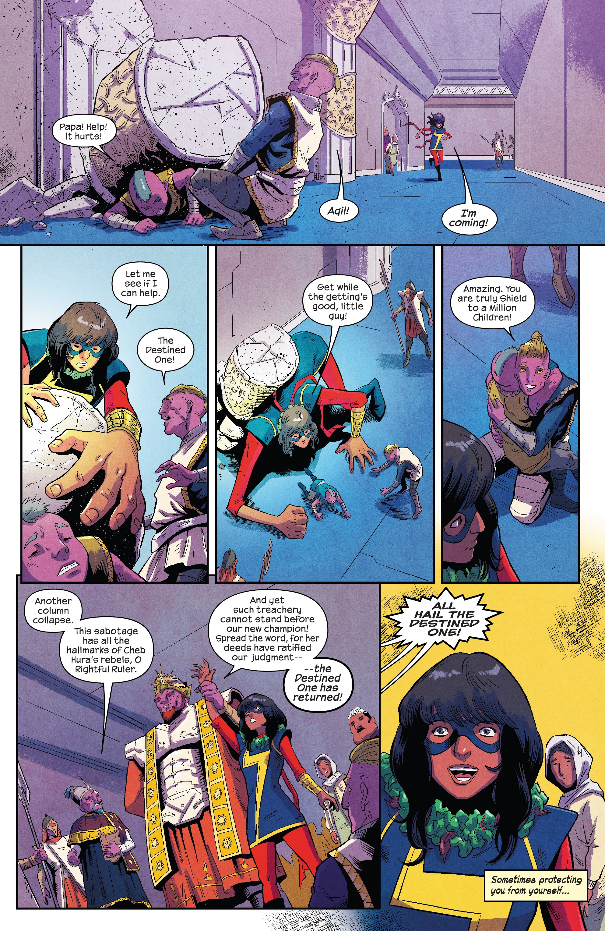 Read online Magnificent Ms. Marvel comic -  Issue #3 - 17