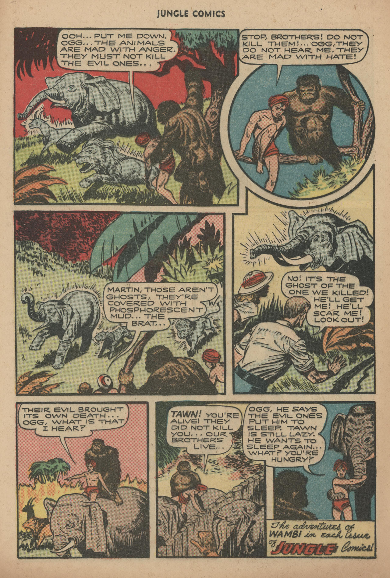 Read online Jungle Comics comic -  Issue #85 - 34