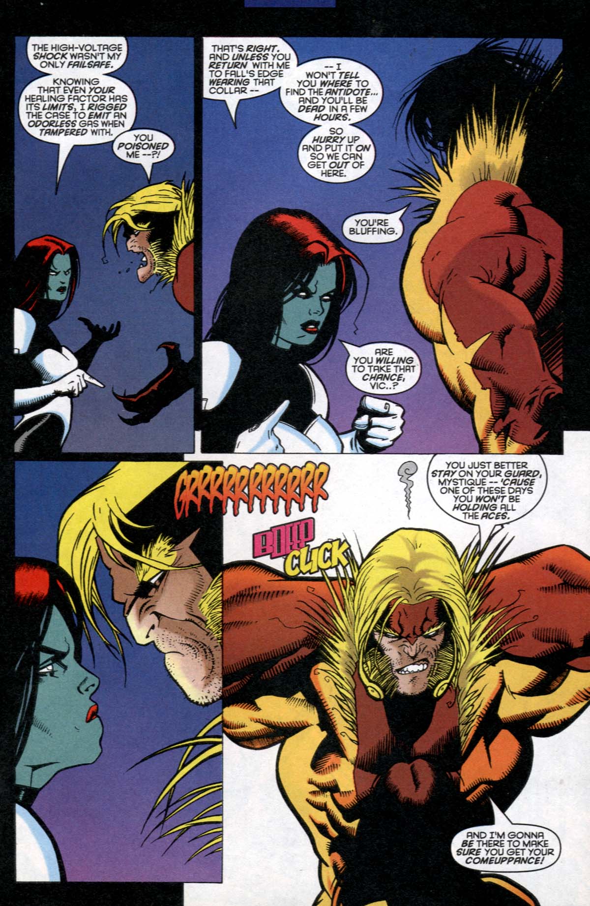 Read online Sabretooth and Mystique comic -  Issue #4 - 24