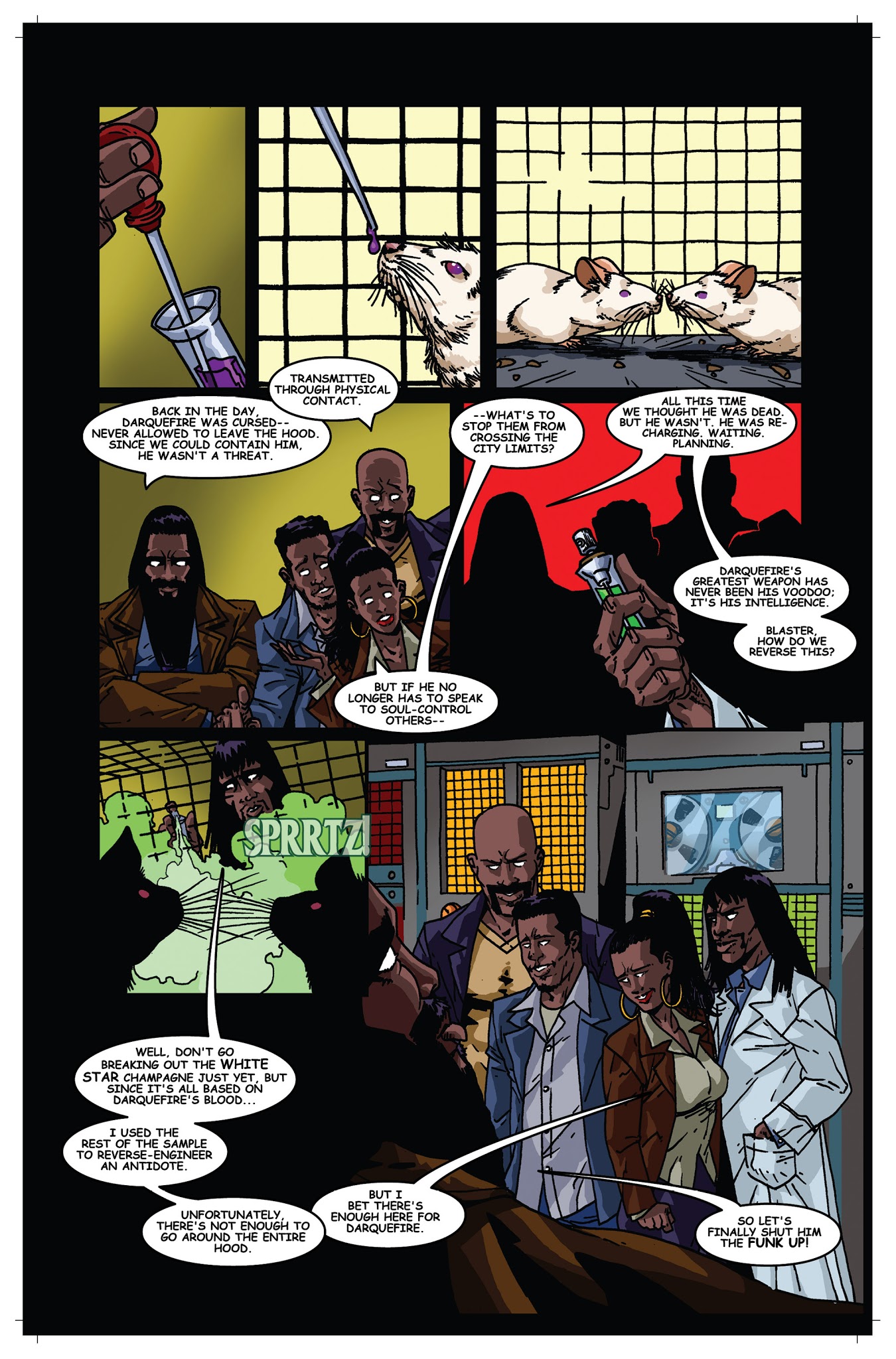 Read online Return of the Super Pimps comic -  Issue #4 - 17