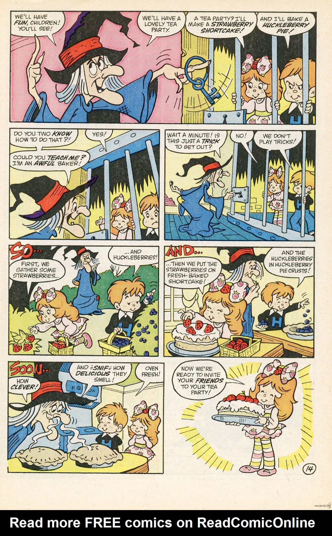 Read online Strawberry Shortcake (1985) comic -  Issue #6 - 21