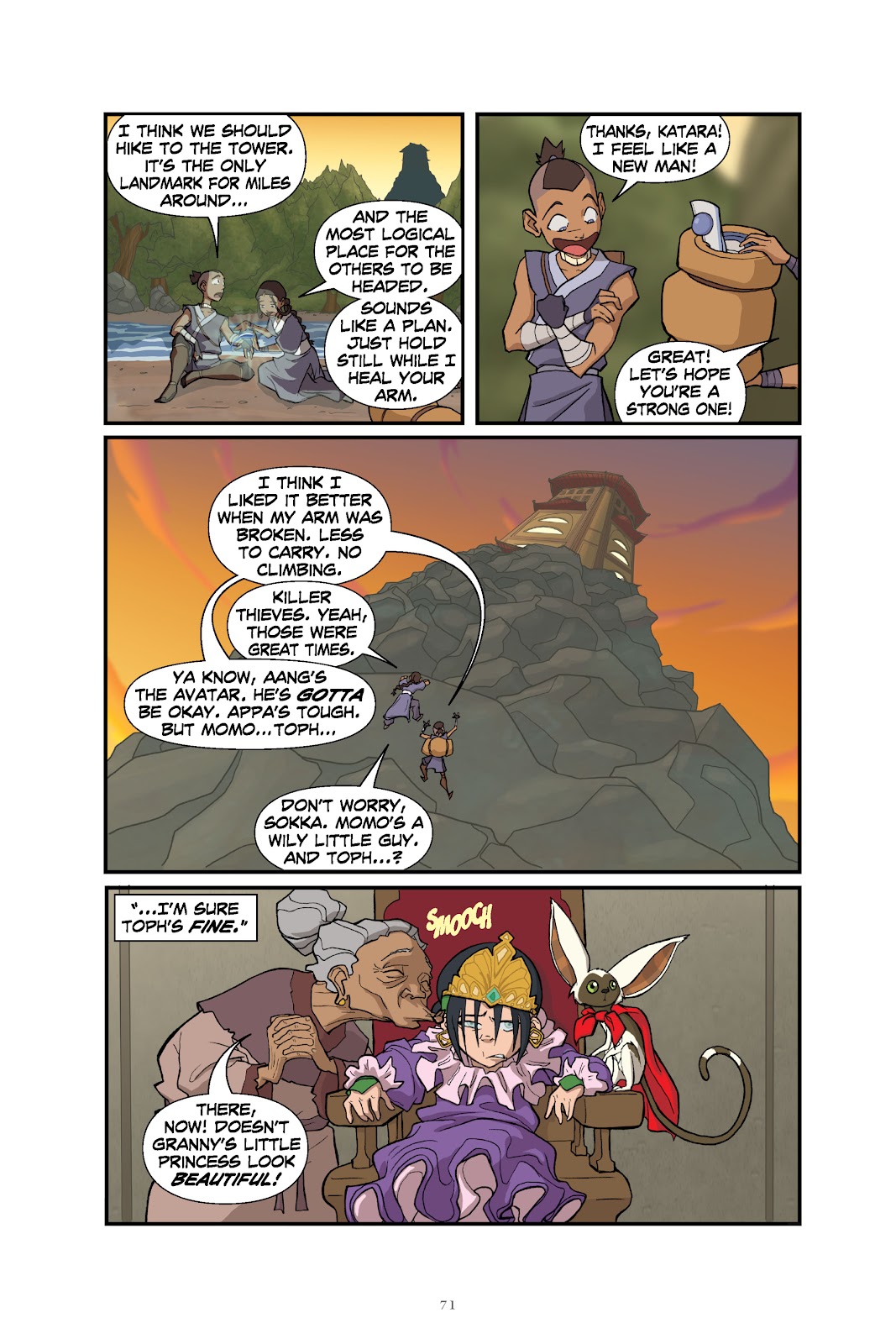 Nickelodeon Avatar: The Last Airbender–The Lost Adventures & Team Avatar Tales Library Edition issue TPB (Part 1) - Page 72
