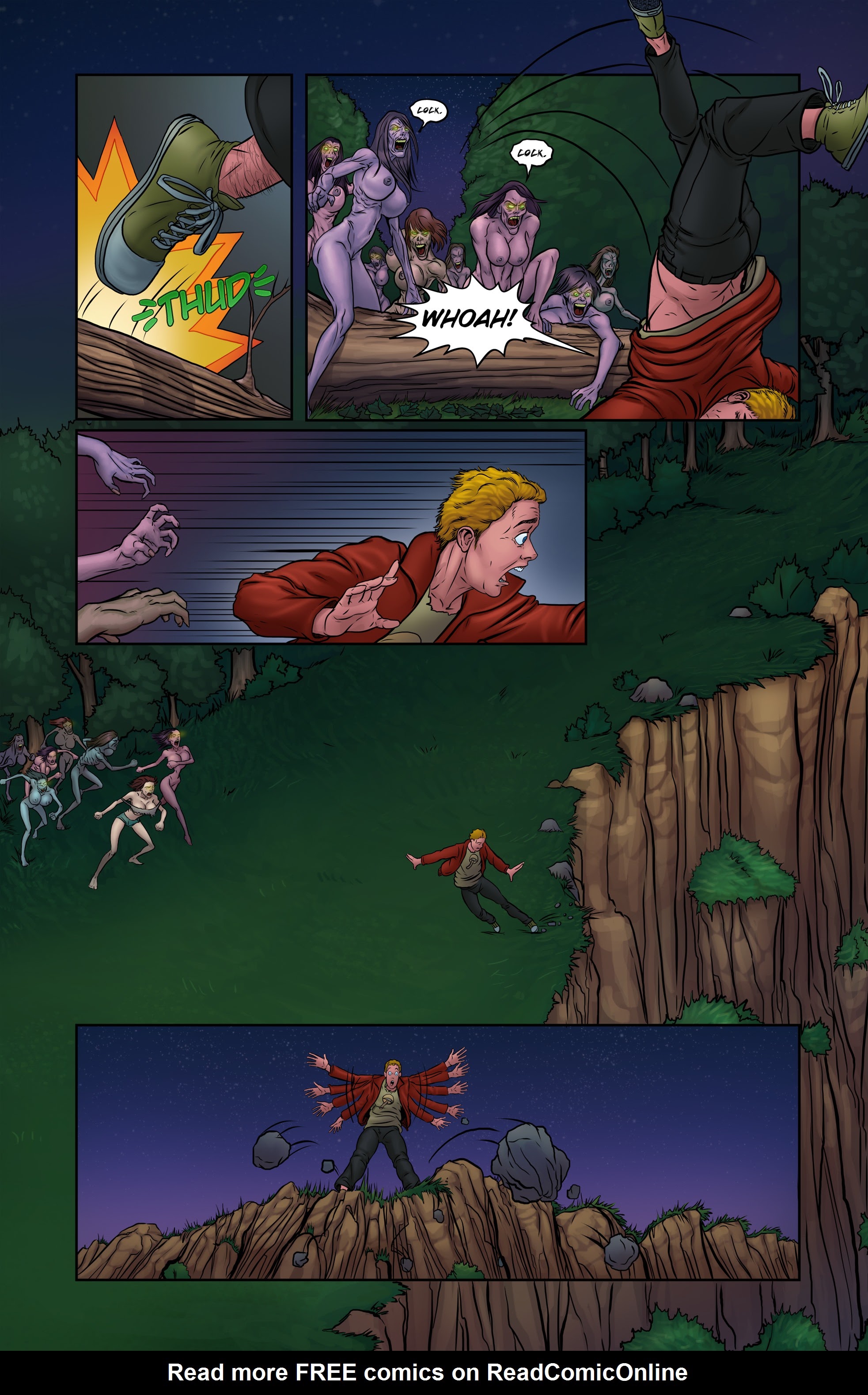 Read online Lesbian Zombies from Outer Space comic -  Issue #7 - 16