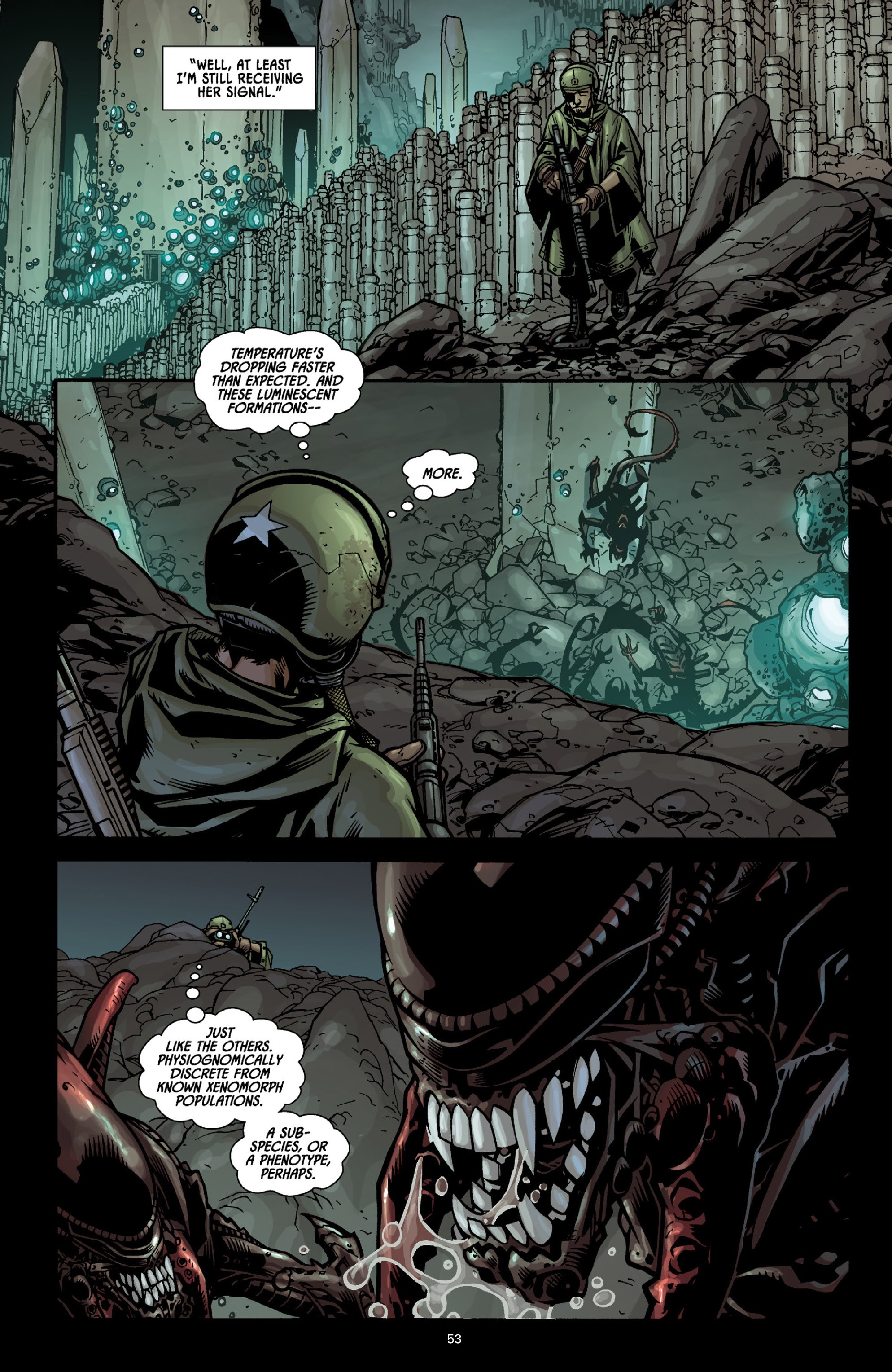 Read online Aliens: More Than Human comic -  Issue # TPB - 52