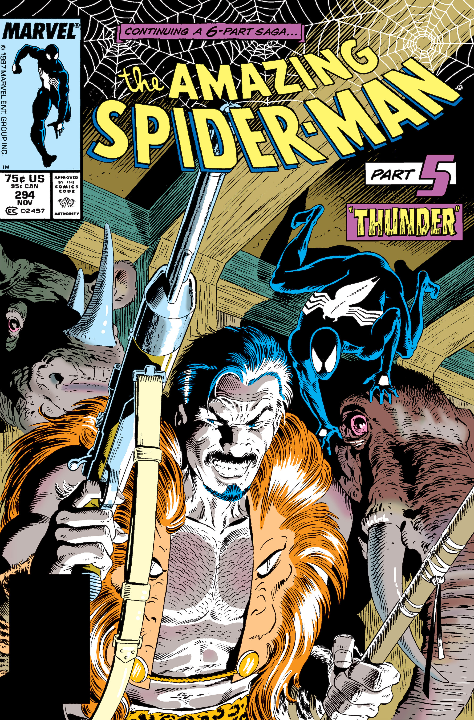 Read online The Amazing Spider-Man (1963) comic -  Issue #294 - 1