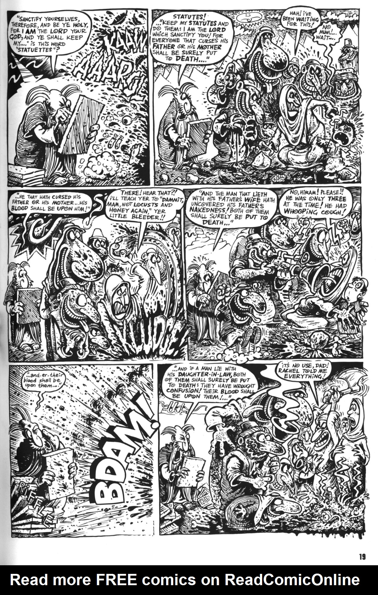 Read online Outrageous Tales From The Old Testament comic -  Issue # Full - 21