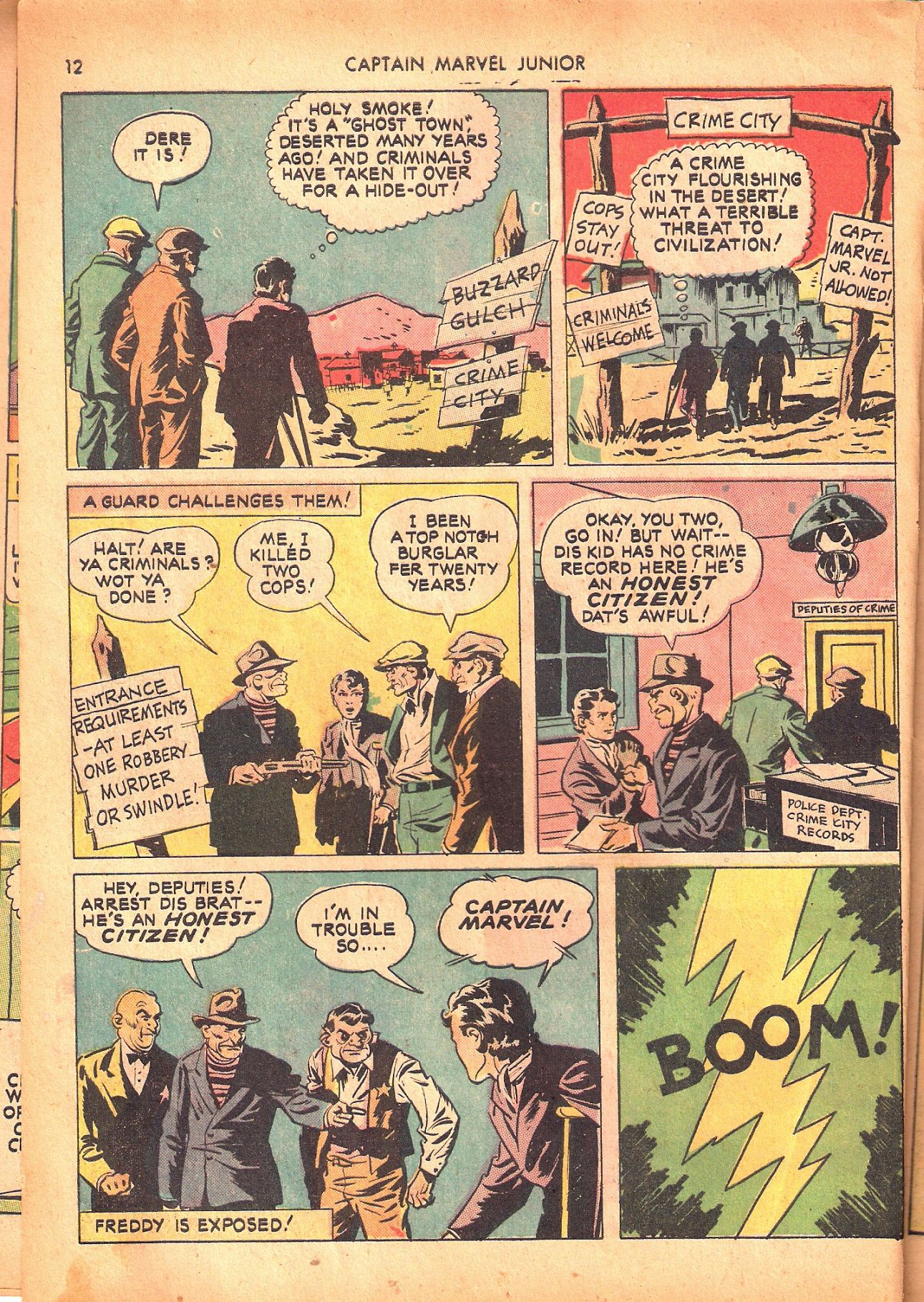 Read online Captain Marvel, Jr. comic -  Issue #09 - 12