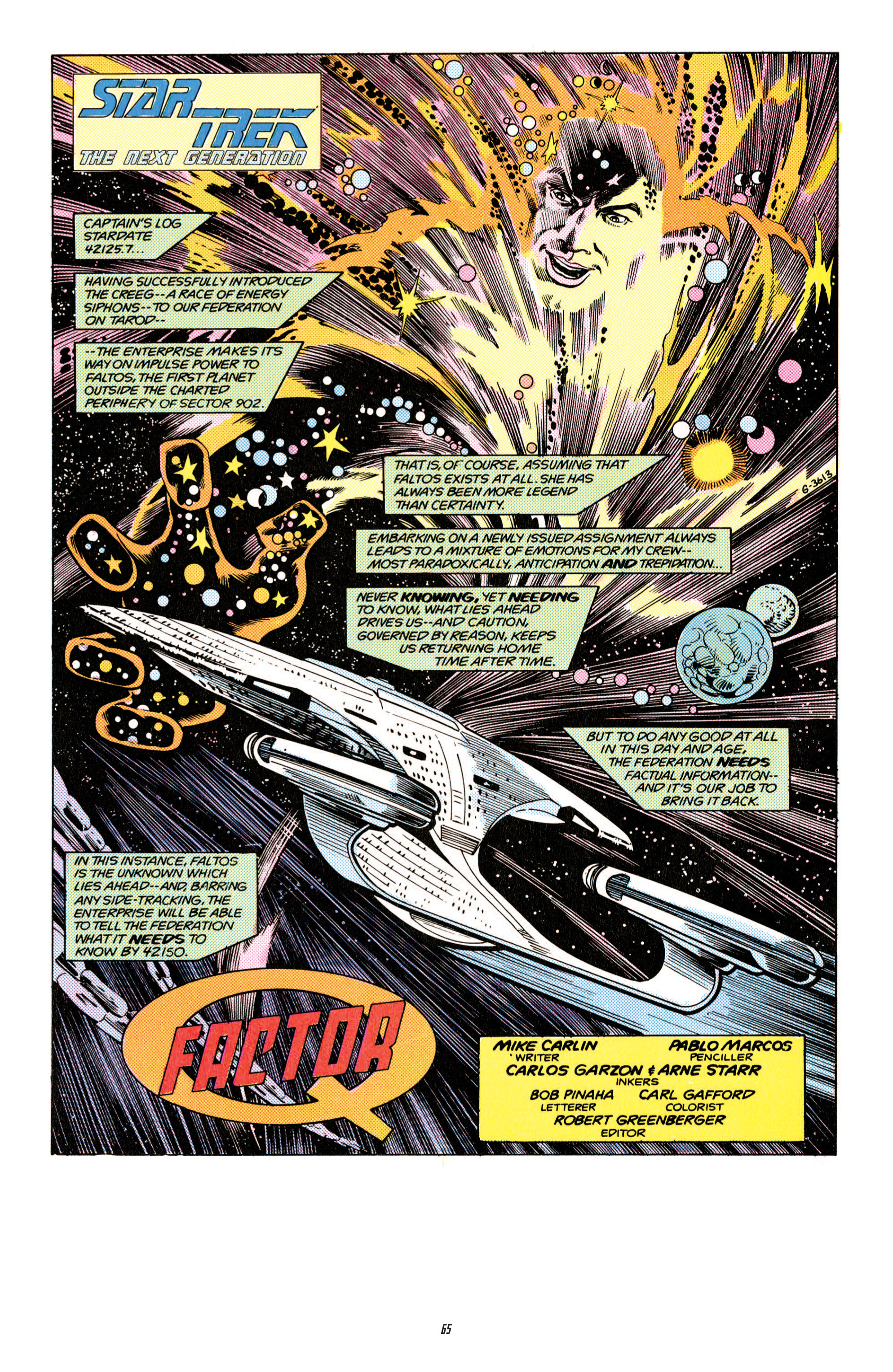 Read online Star Trek Classics comic -  Issue #4 - 64
