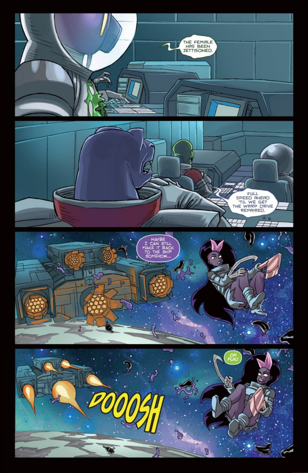 Read online Amalgama: Space Zombie comic -  Issue #4 - 12