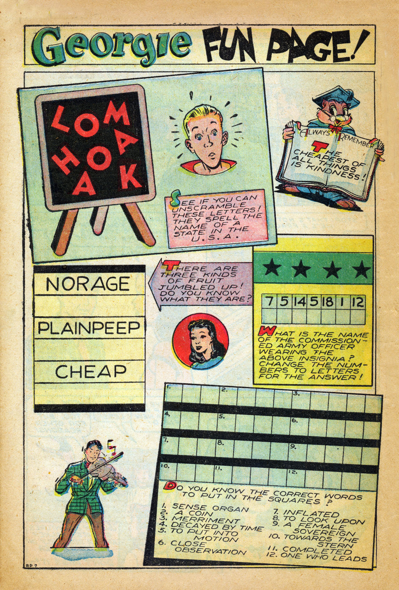 Read online Georgie Comics (1945) comic -  Issue #8 - 48