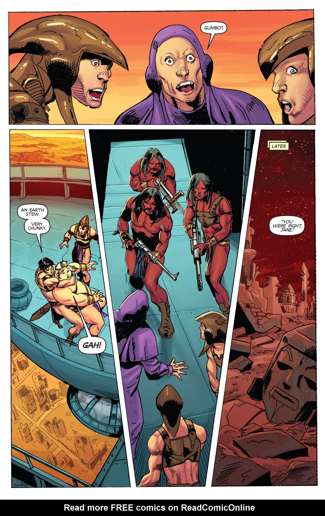 Read online Lords Of Mars comic -  Issue #6 - 21