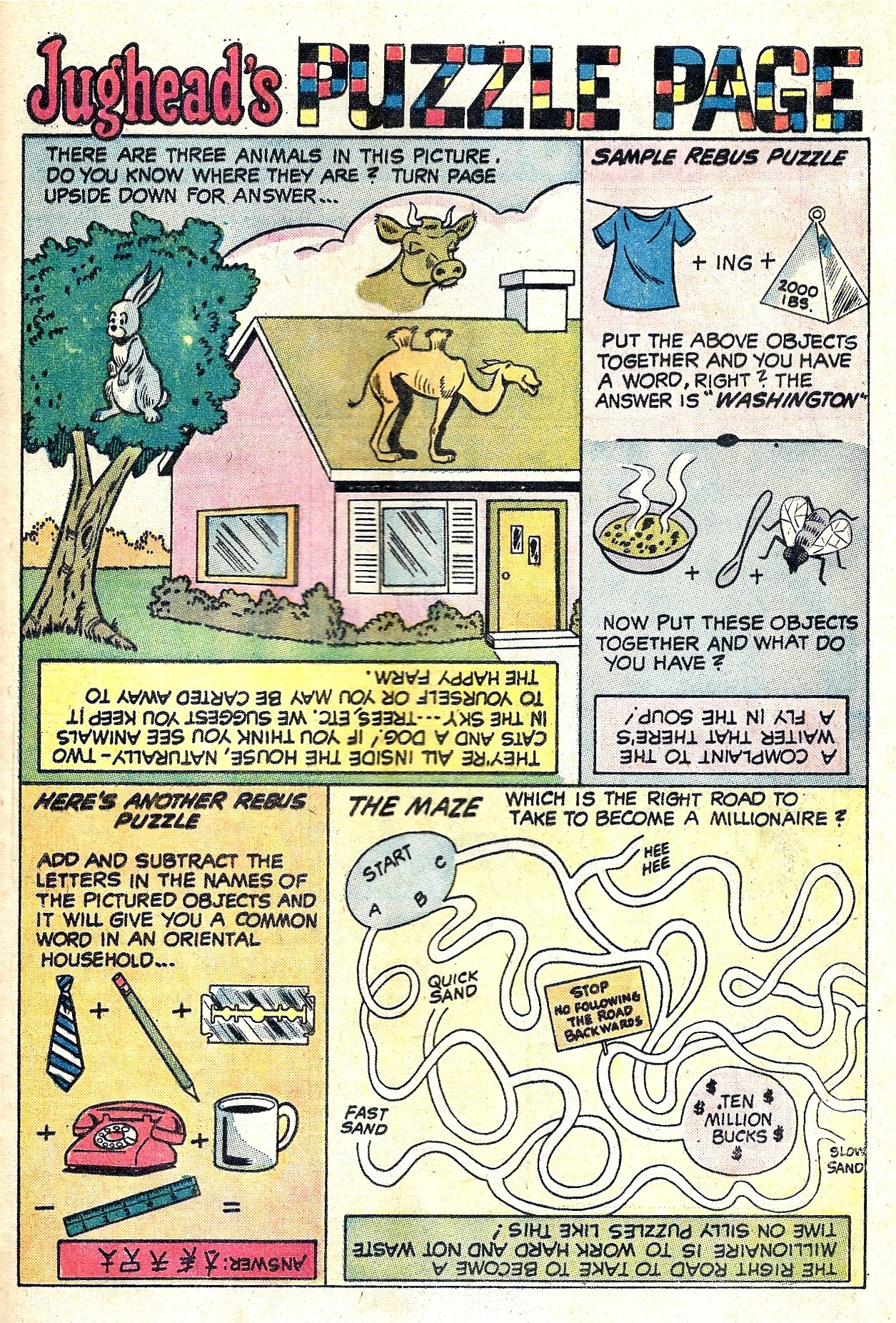 Read online Jughead's Jokes comic -  Issue #34 - 33