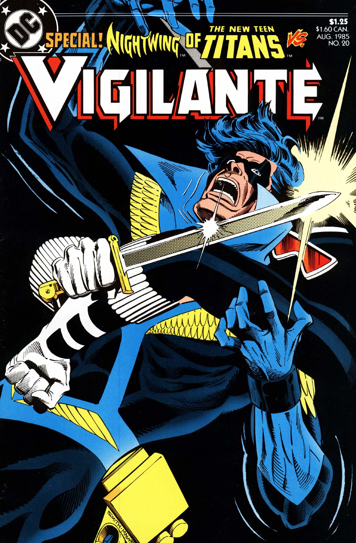 Read online Vigilante (1983) comic -  Issue #20 - 1