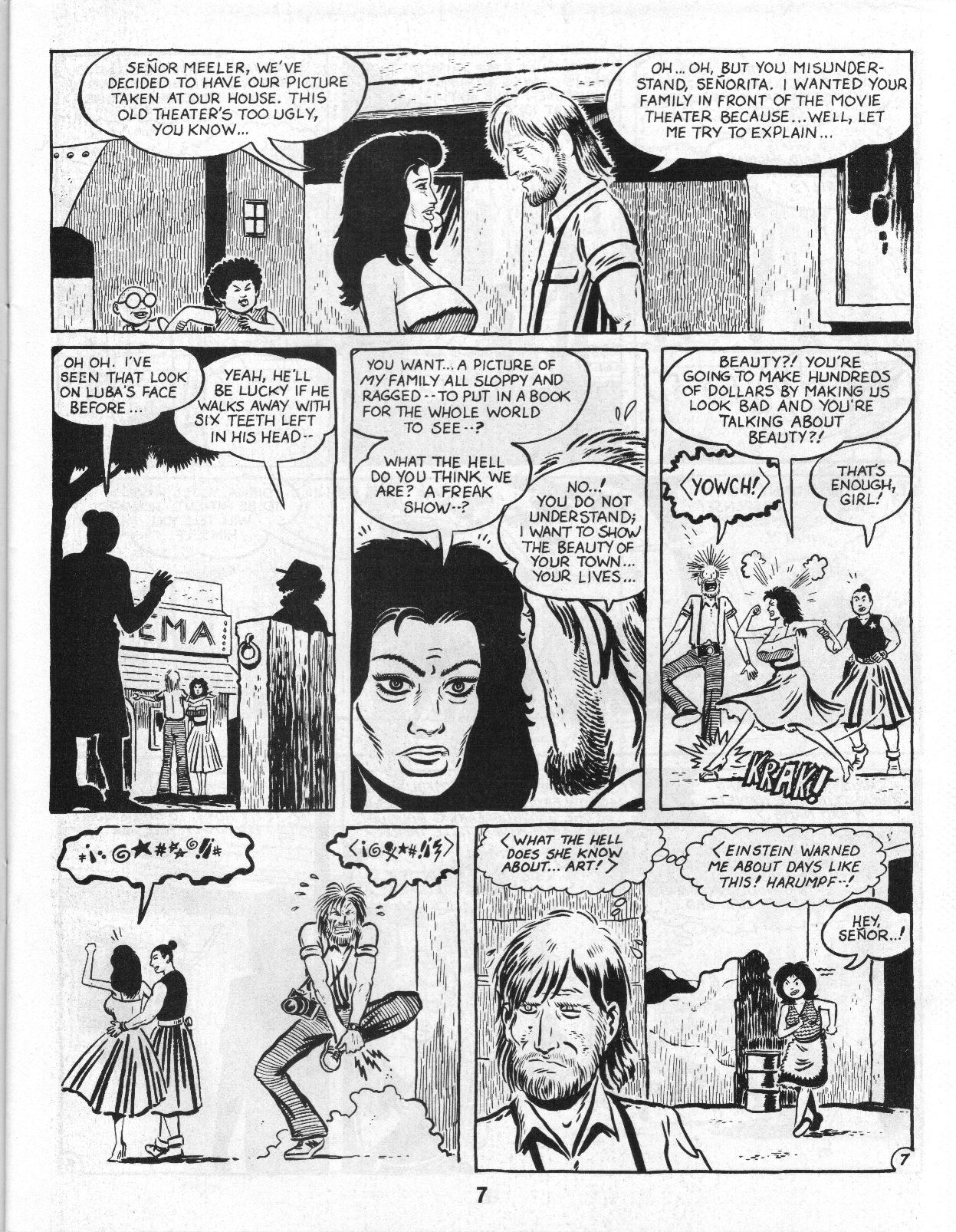 Read online Love and Rockets (1982) comic -  Issue #14 - 9