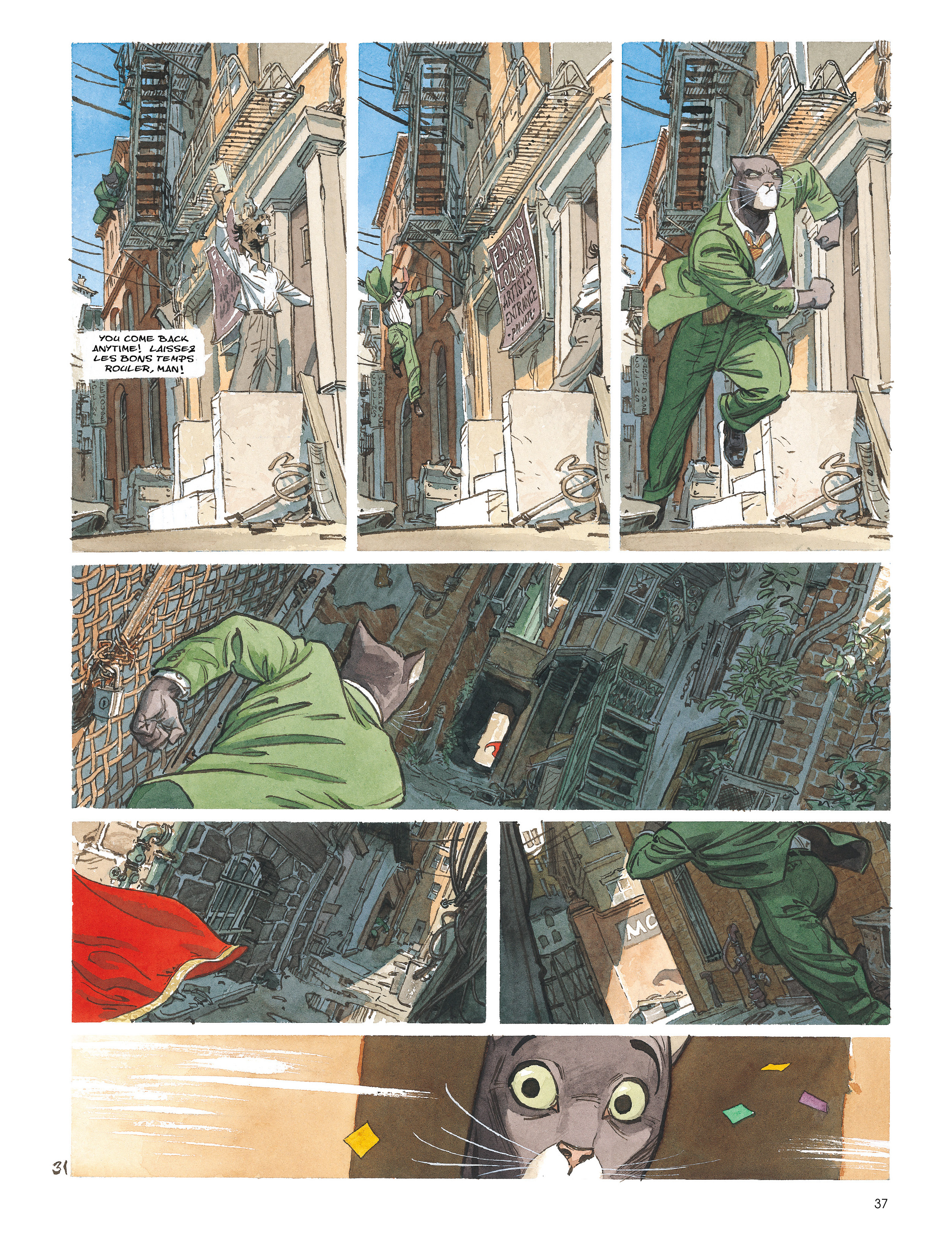 Read online Blacksad: A Silent Hell comic -  Issue # TPB - 38