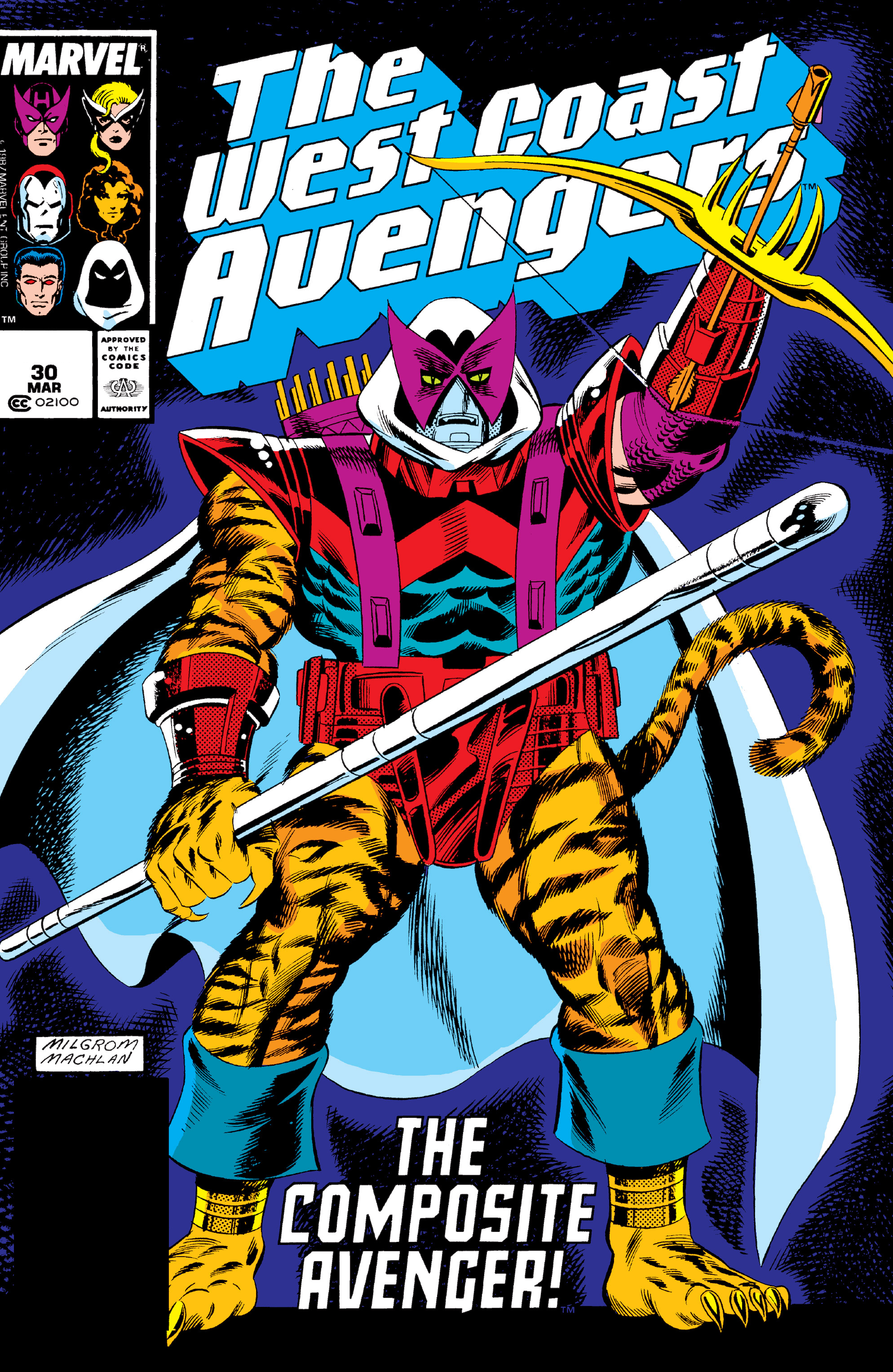 Read online West Coast Avengers (1985) comic -  Issue #30 - 1