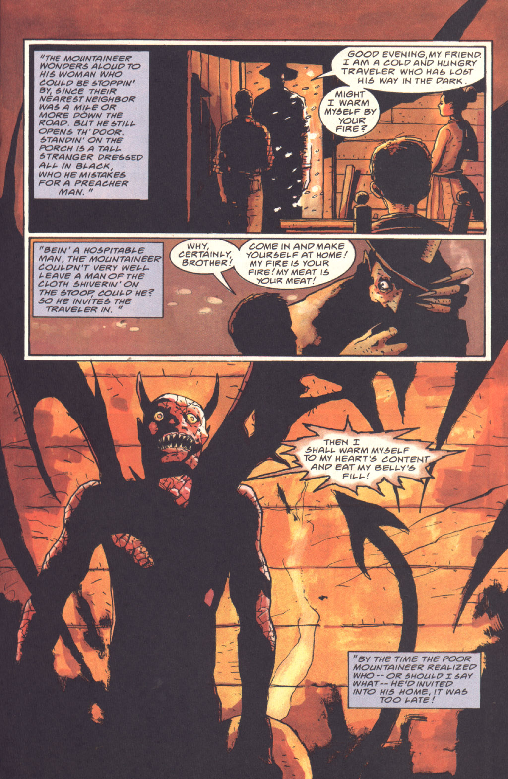 Read online Predator: Hell Come A-Walkin' comic -  Issue #1 - 17
