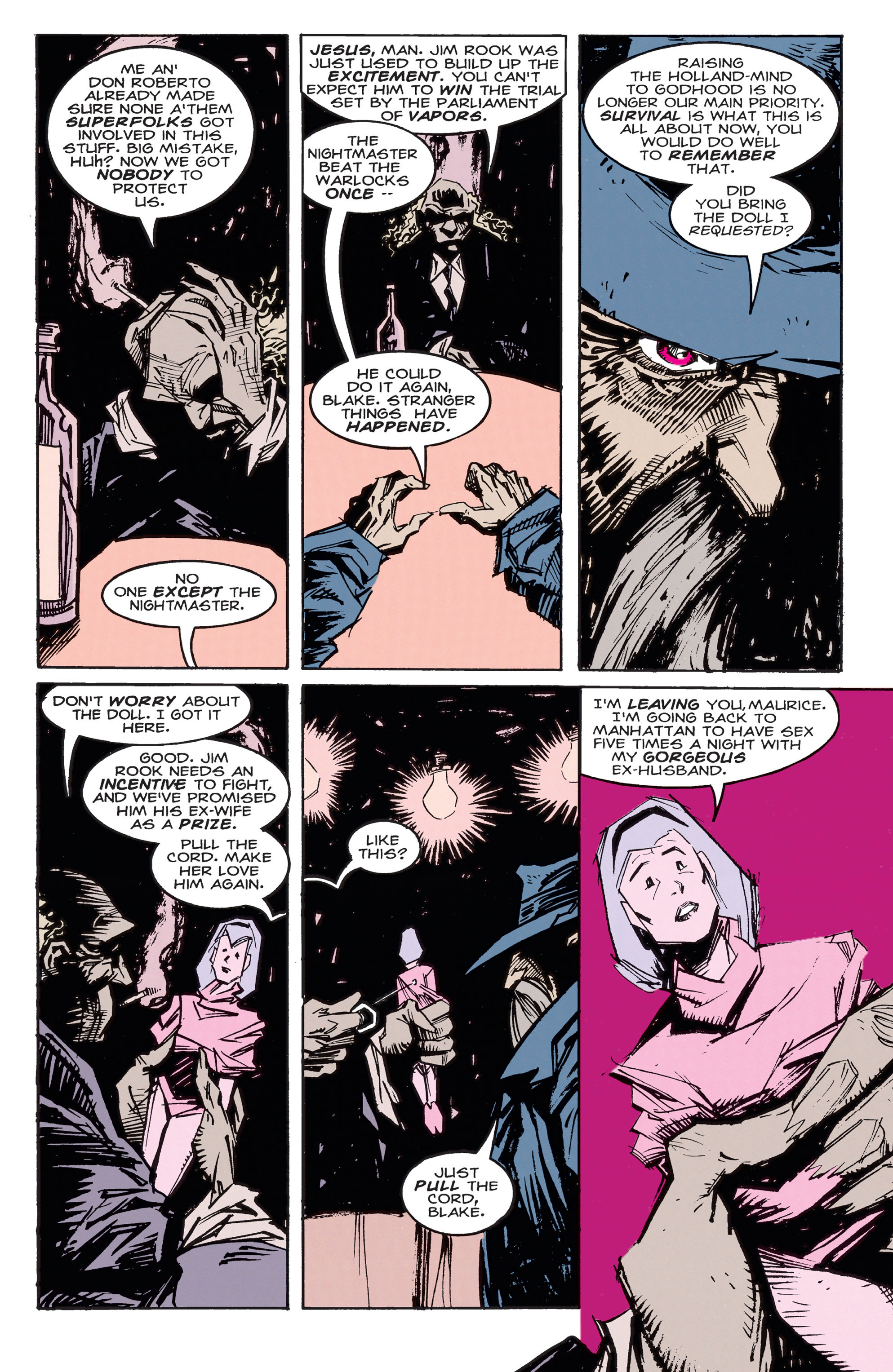 Read online Swamp Thing (1982) comic -  Issue # _TPB - Trial by Fire - 72