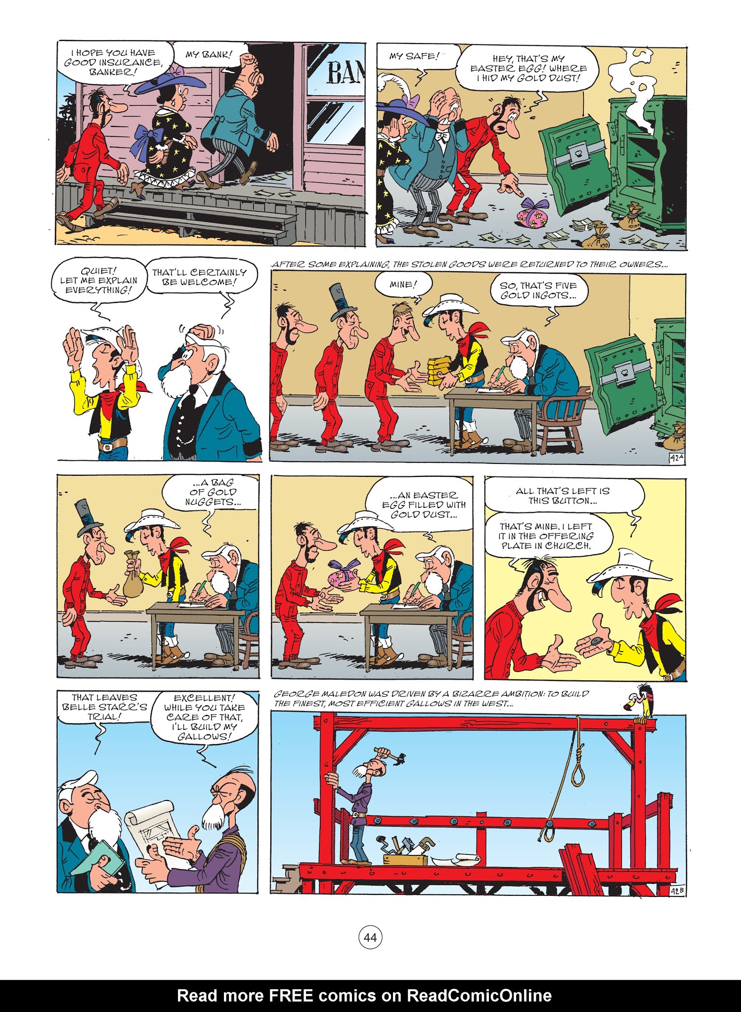 Read online A Lucky Luke Adventure comic -  Issue #67 - 45