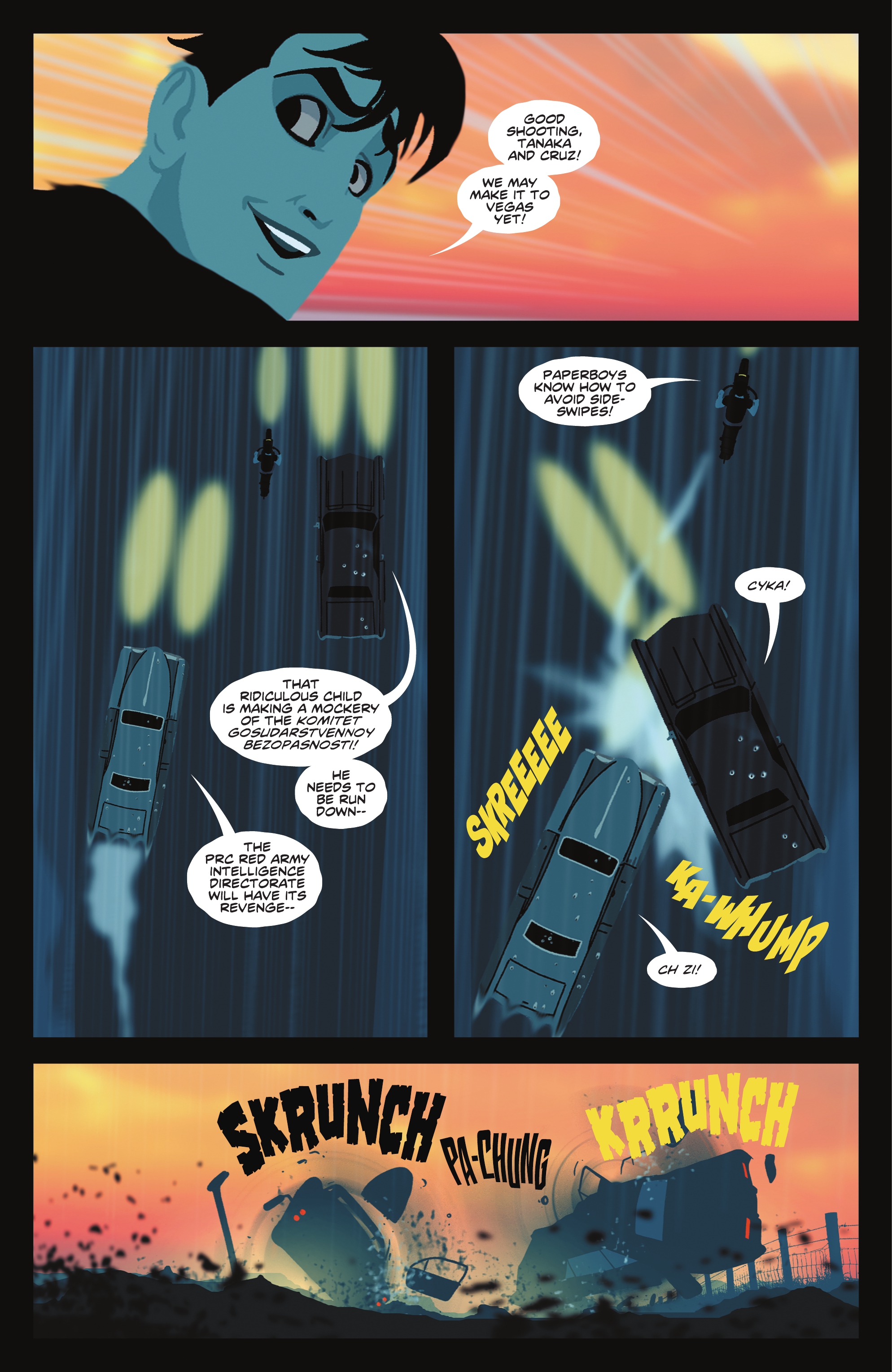 Read online Spy Hunter & Paper Boy comic -  Issue #6 - 18