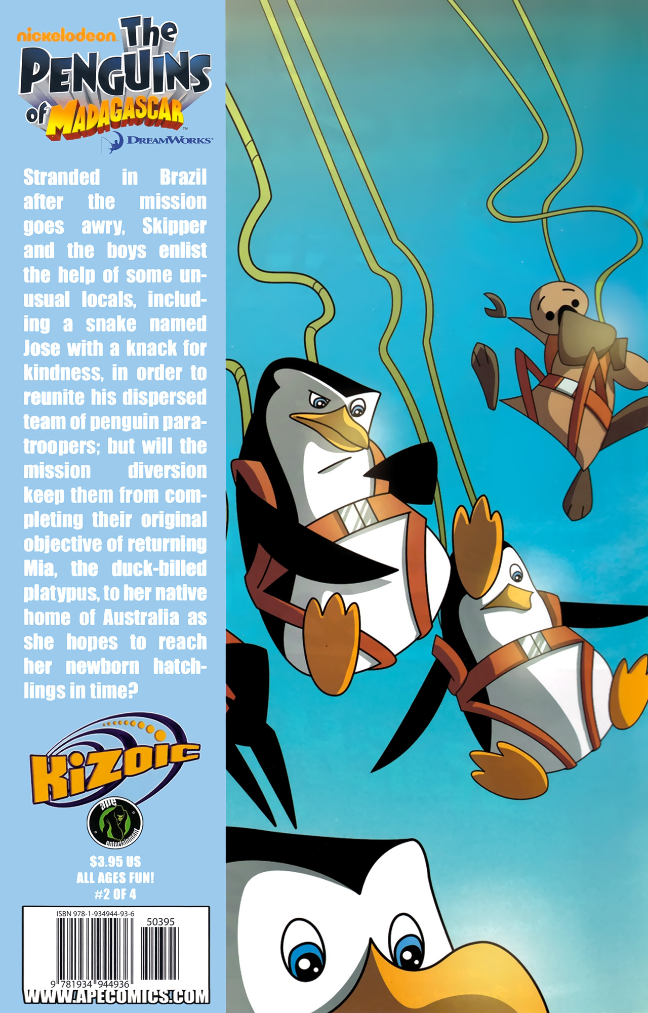 Read online Penguins of Madagascar comic -  Issue #2 - 30