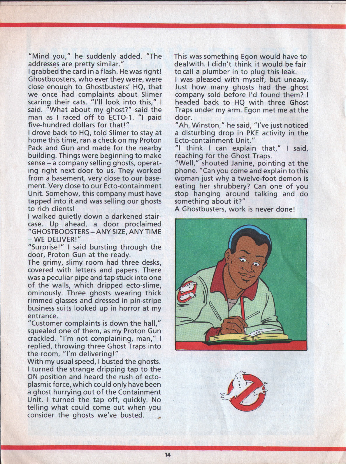 Read online The Real Ghostbusters comic -  Issue #37 - 14