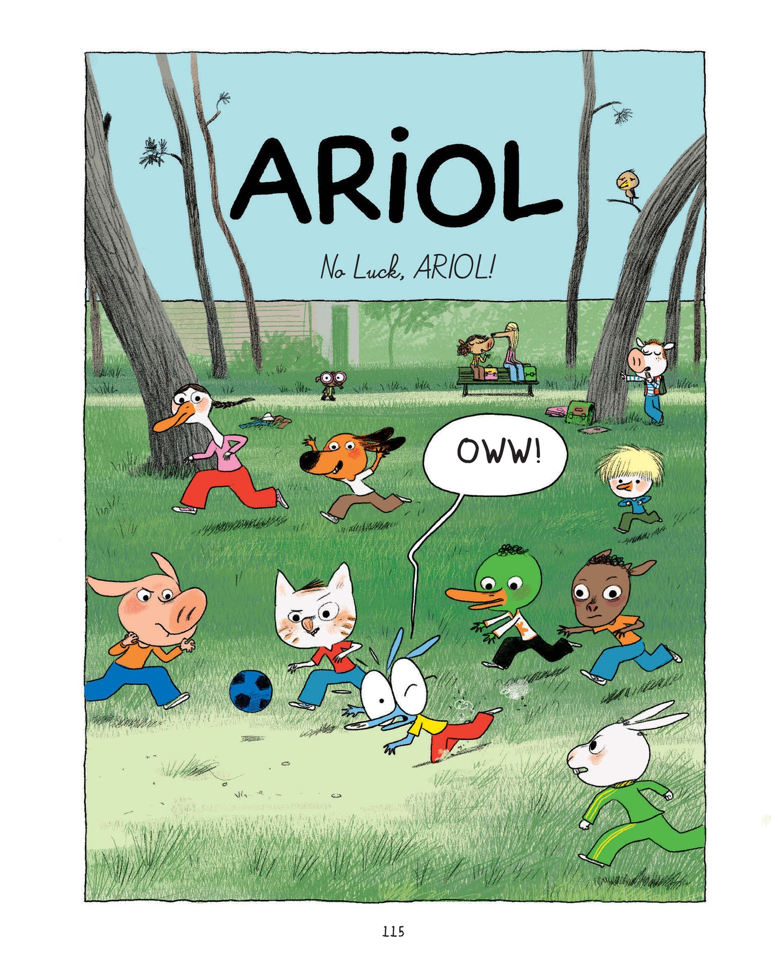 Read online Ariol comic -  Issue # TPB 4 - 116