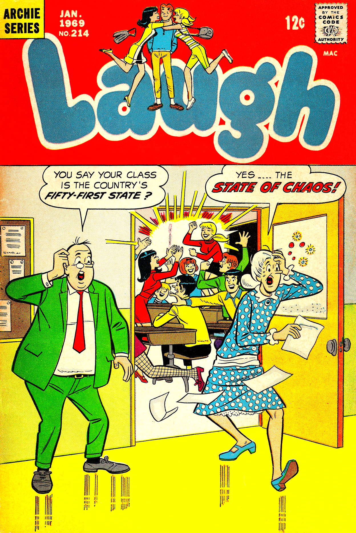 Read online Laugh (Comics) comic -  Issue #214 - 1