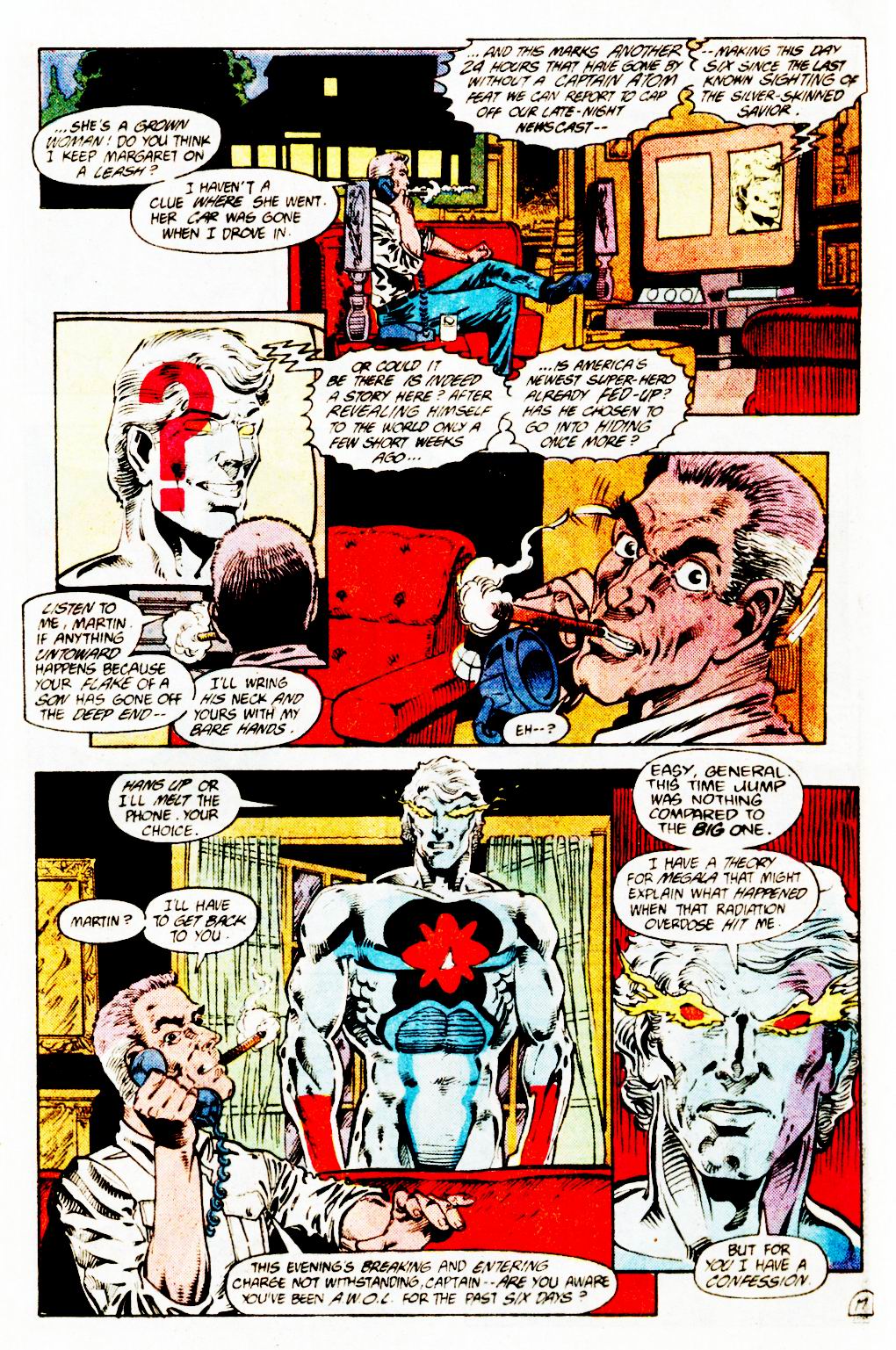 Read online Captain Atom (1987) comic -  Issue #4 - 18