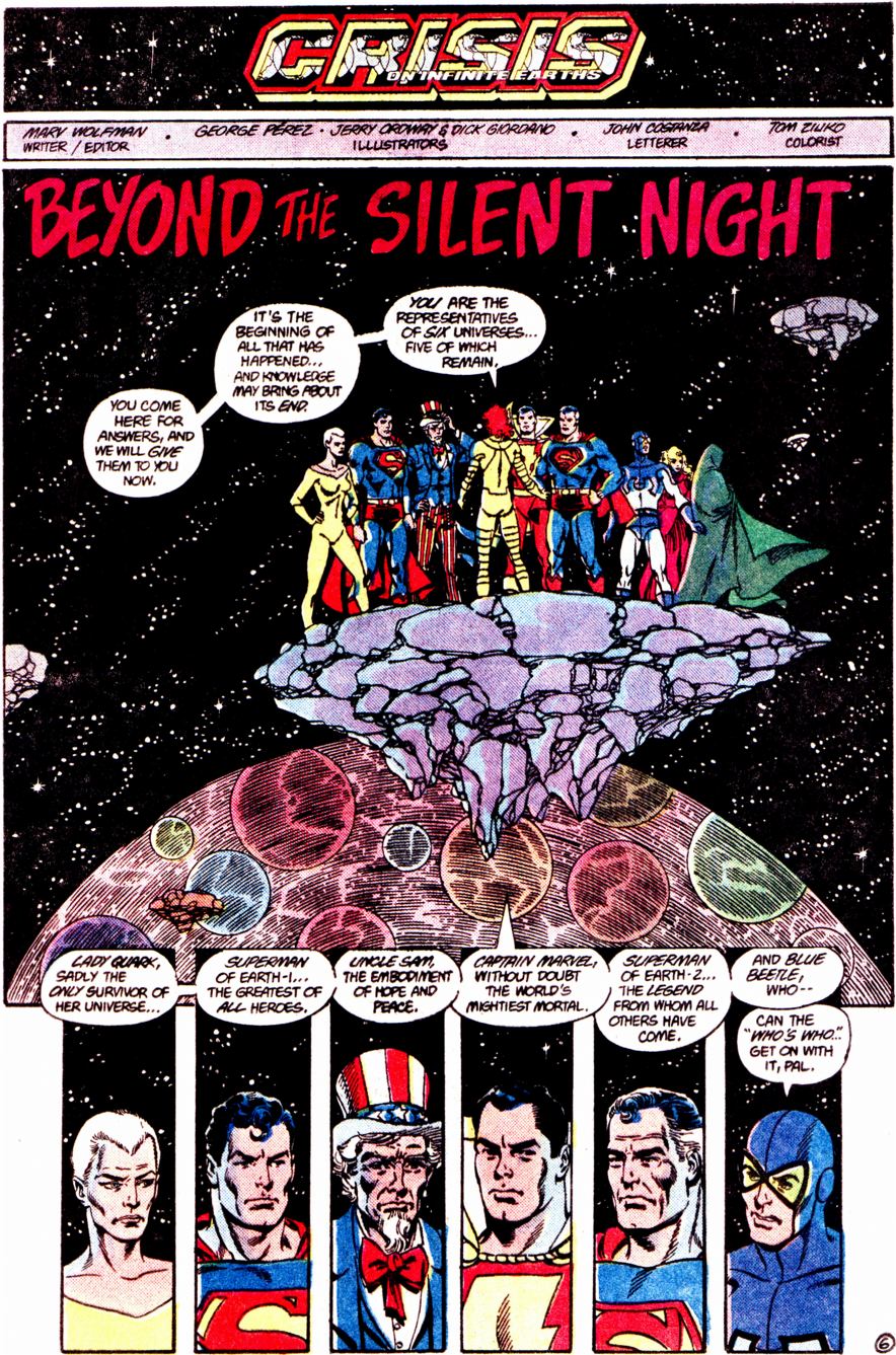 Read online Crisis on Infinite Earths (1985) comic -  Issue #7 - 7