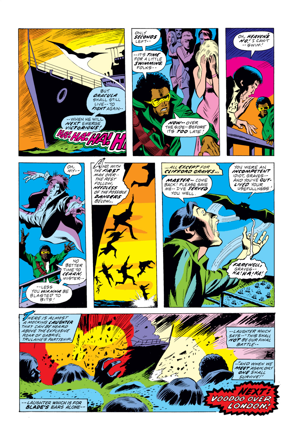 Read online Tomb of Dracula (1972) comic -  Issue #10 - 21