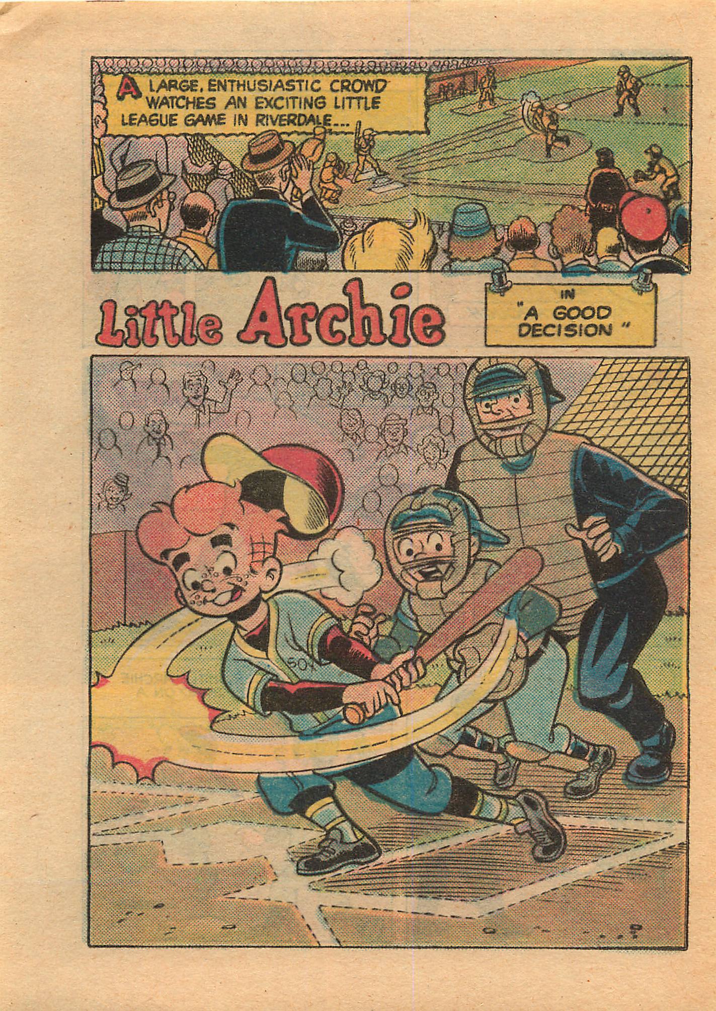 Read online Little Archie Comics Digest Magazine comic -  Issue #9 - 120