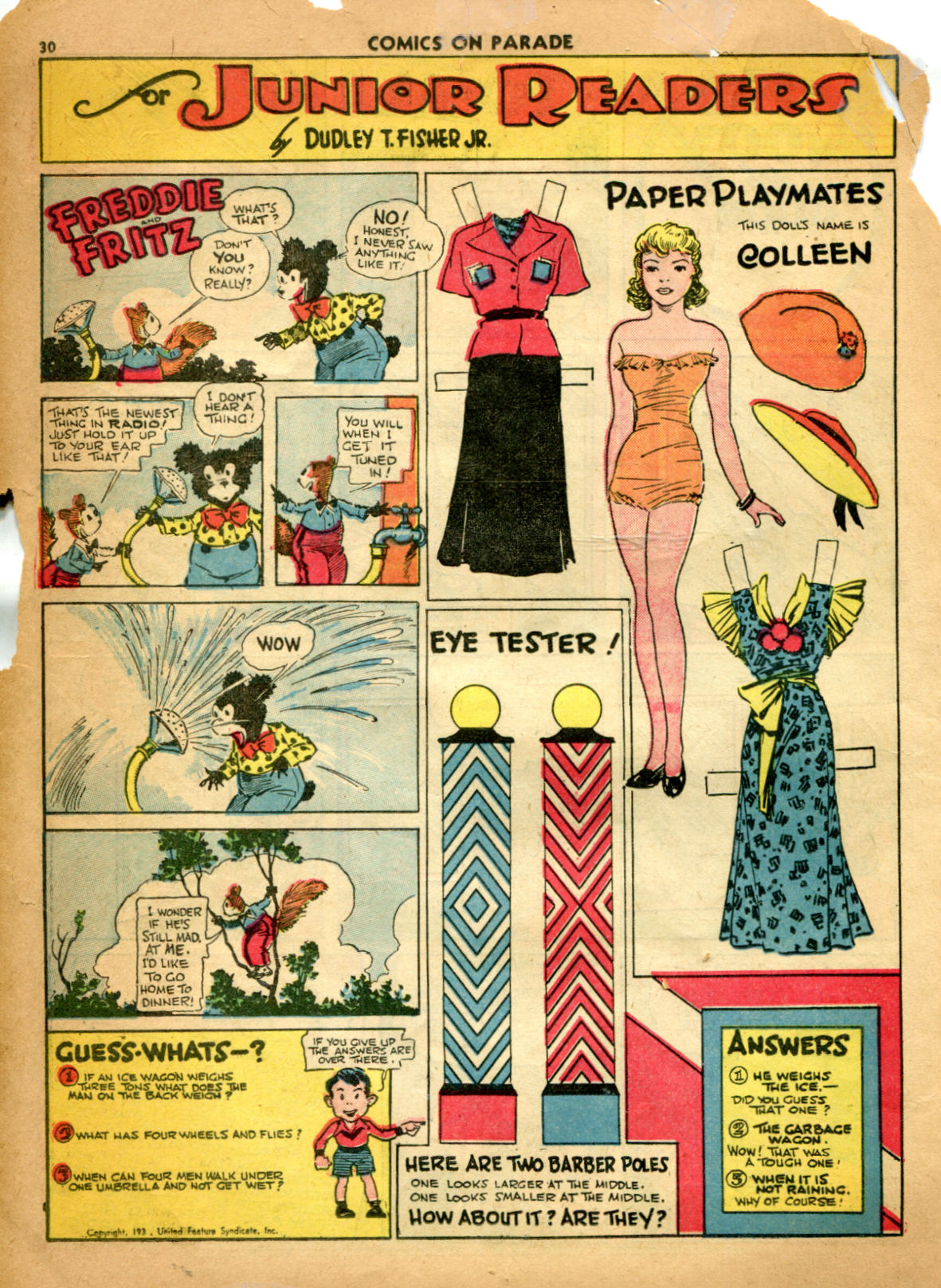 Read online Comics on Parade comic -  Issue #19 - 33