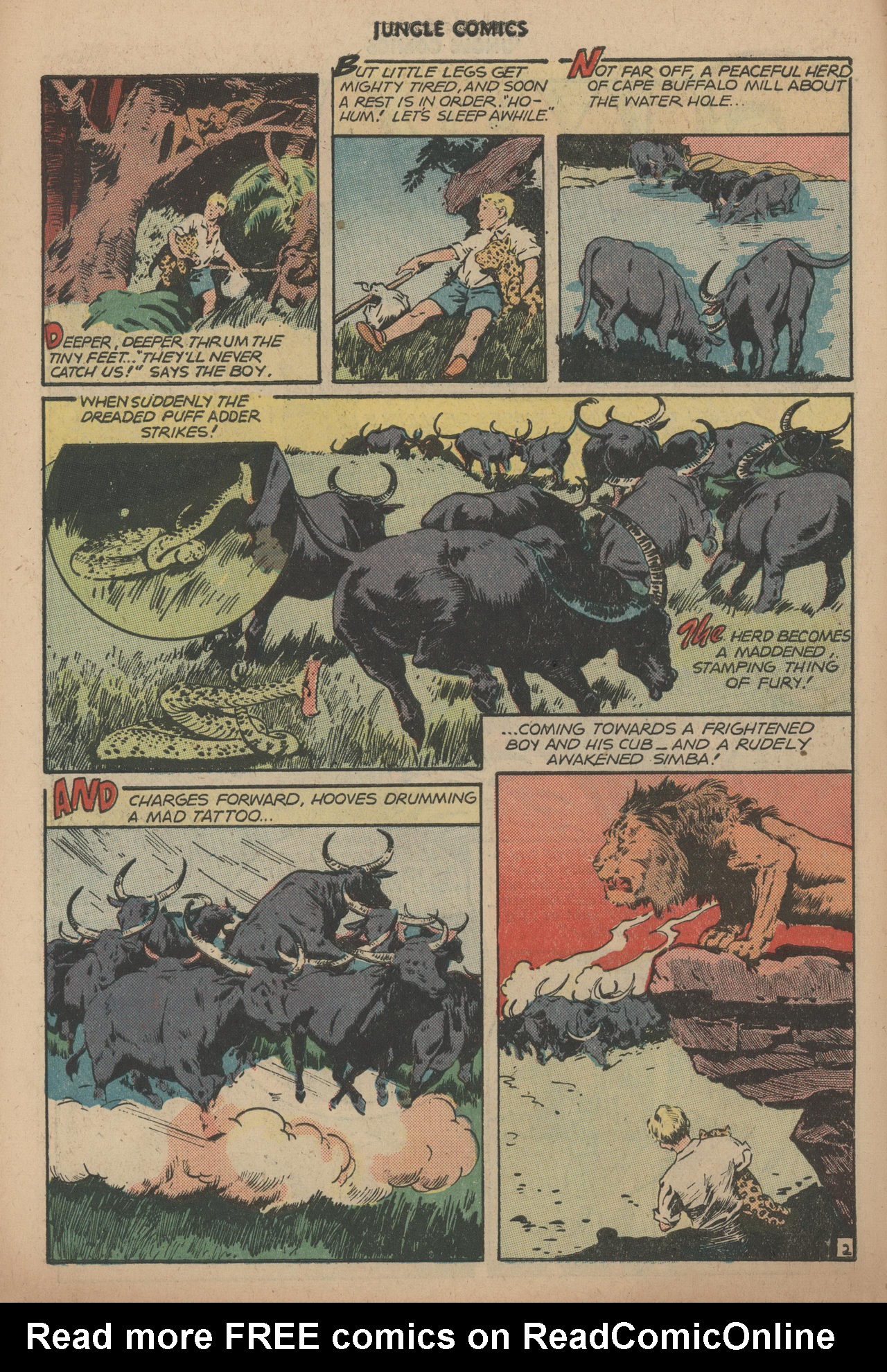 Read online Jungle Comics comic -  Issue #85 - 14