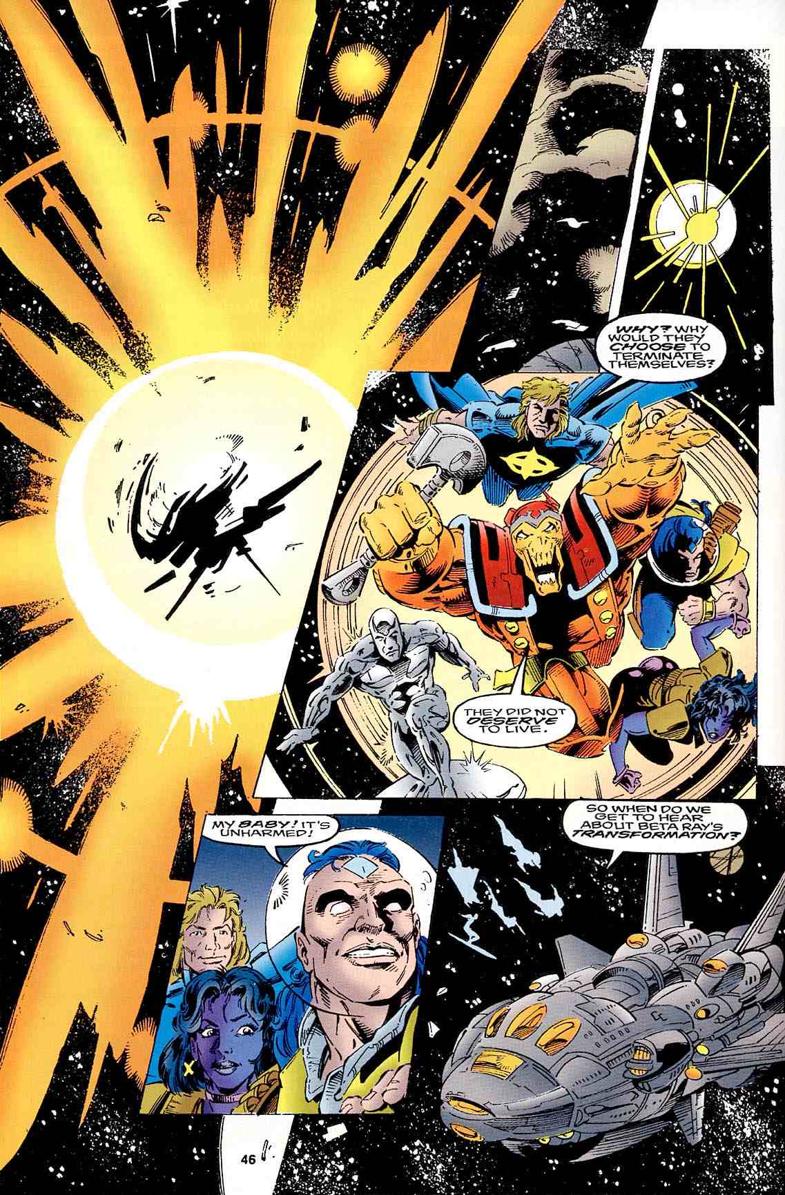 Read online Cosmic Powers Unlimited comic -  Issue #4 - 39