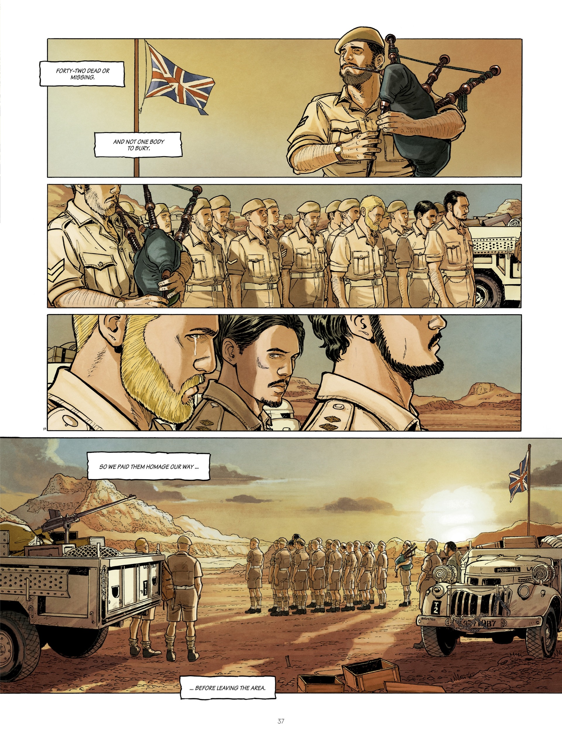Read online The Regiment – The True Story of the SAS comic -  Issue #1 - 39