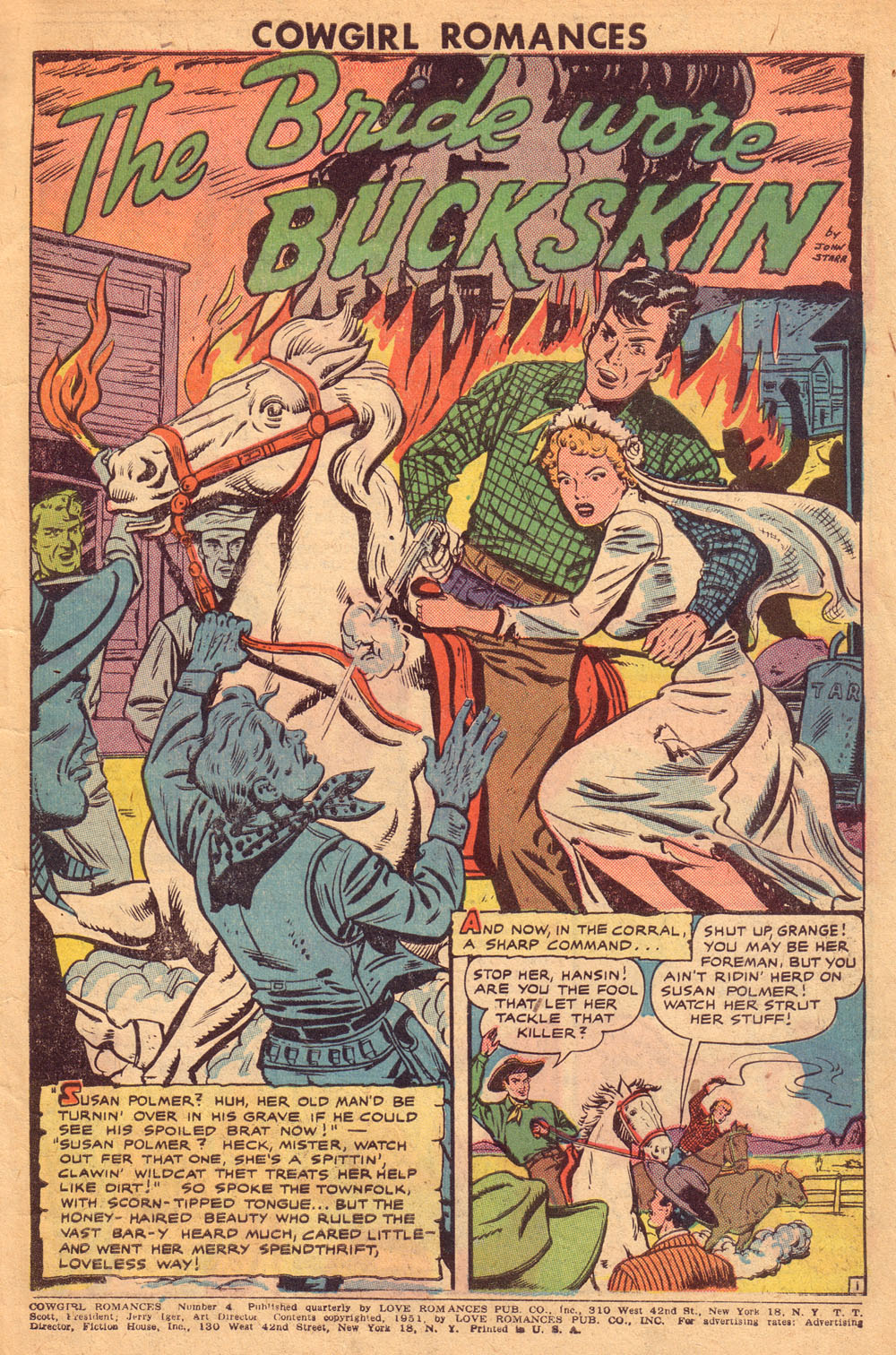 Read online Cowgirl Romances (1950) comic -  Issue #4 - 3