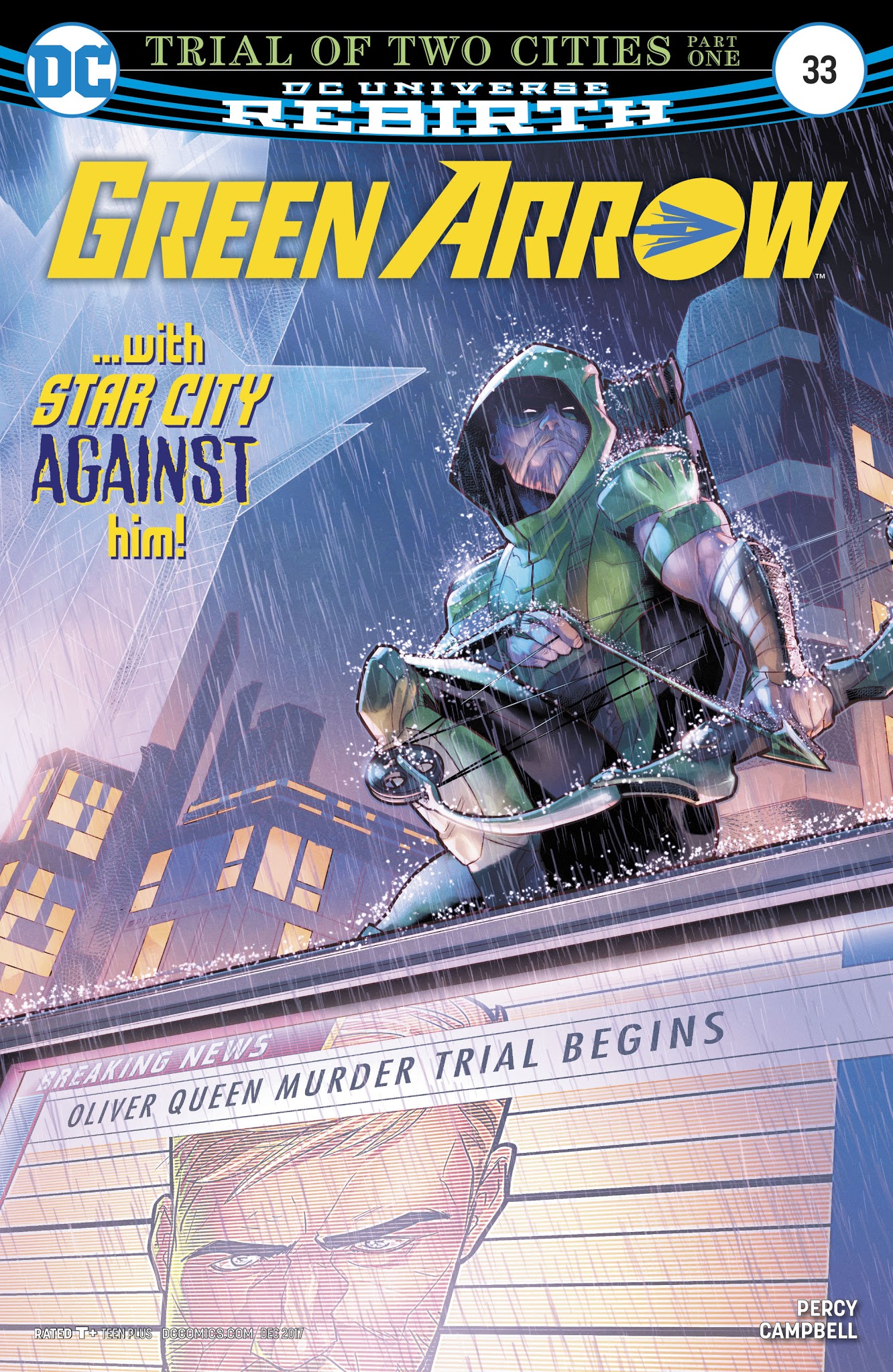 Read online Green Arrow (2016) comic -  Issue #33 - 1