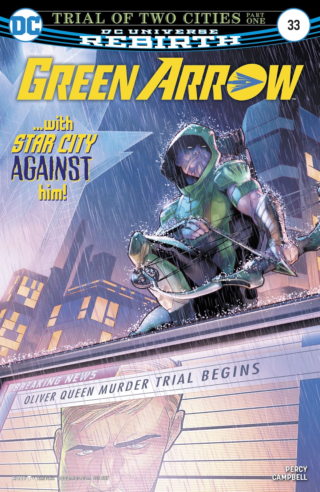 Green Arrow (2016) issue 33 - Page 1
