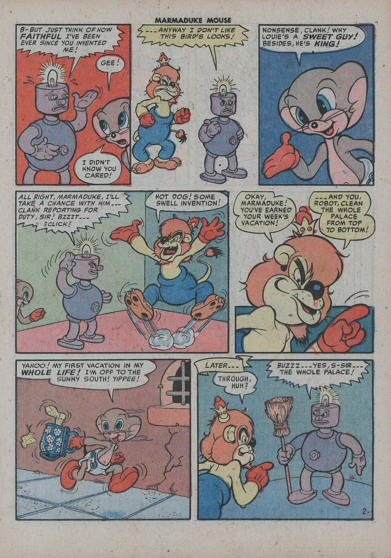 Read online Marmaduke Mouse comic -  Issue #25 - 19