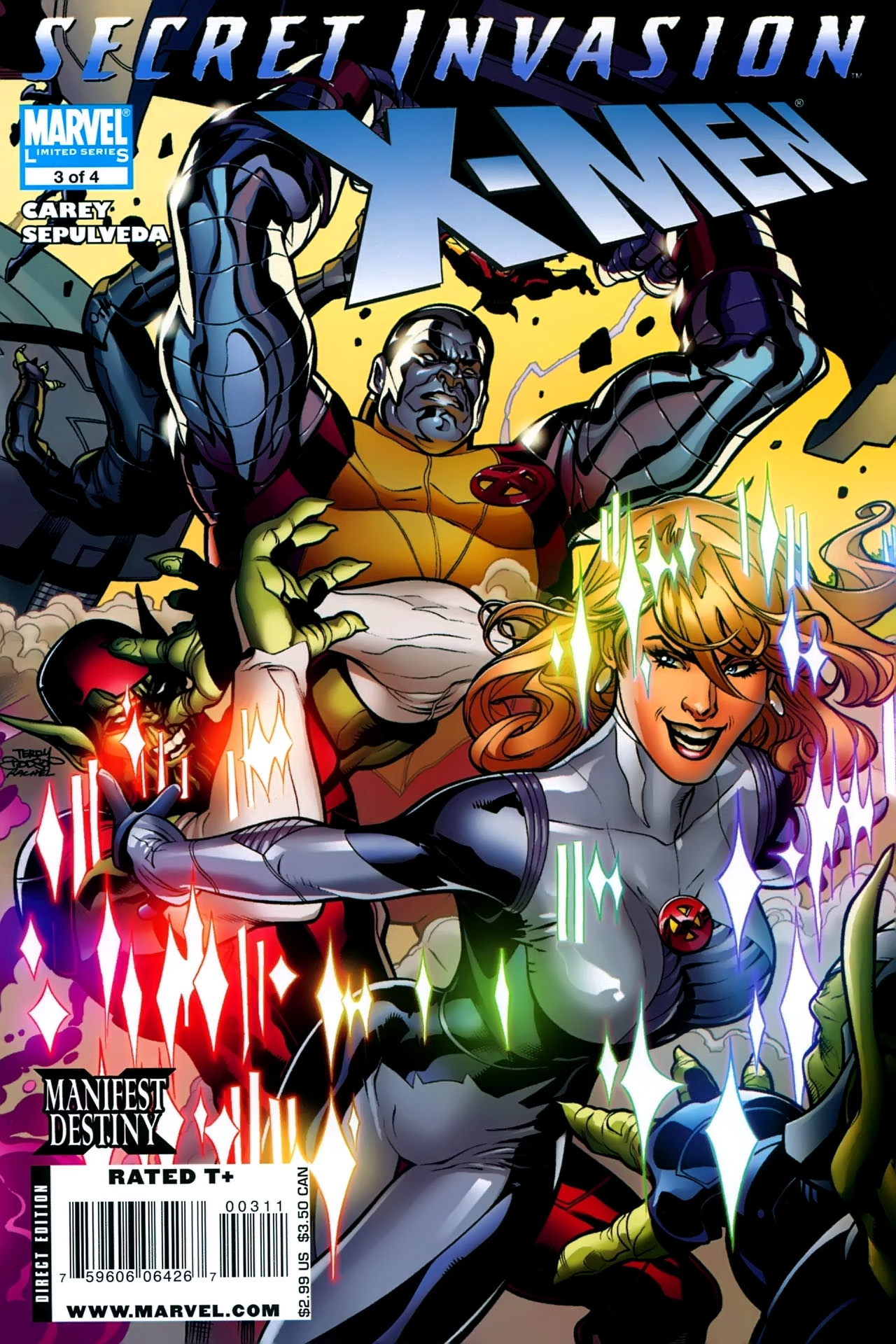 Read online Secret Invasion: X-Men comic -  Issue #3 - 1